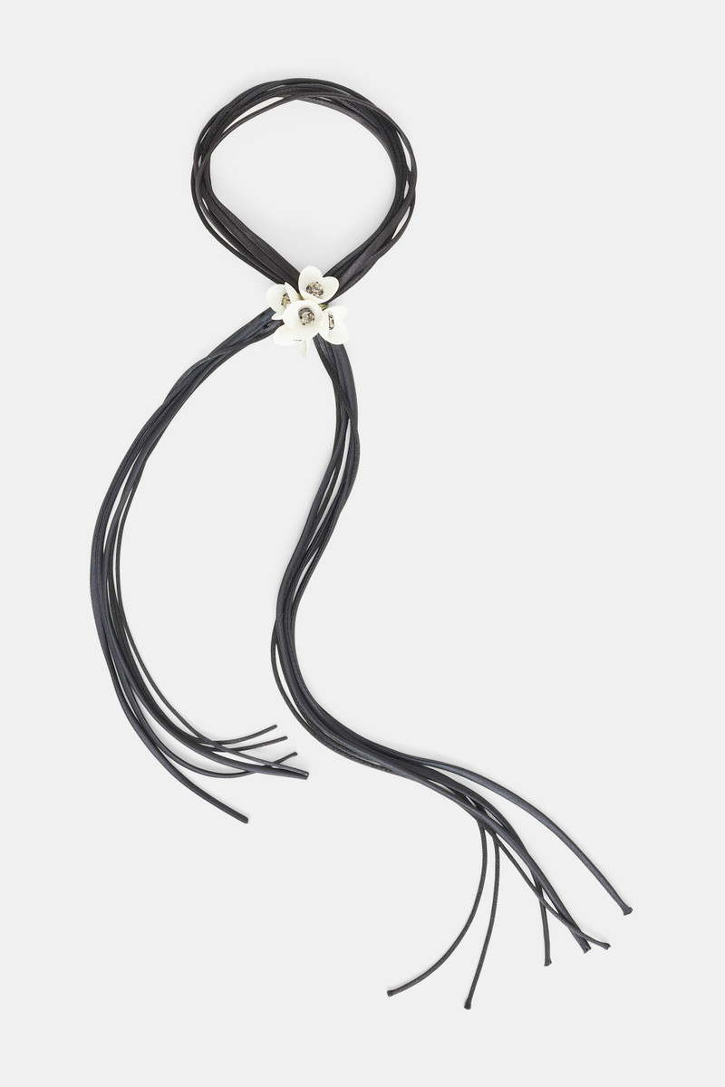 DANGLING FLOWER tassle necklace 5