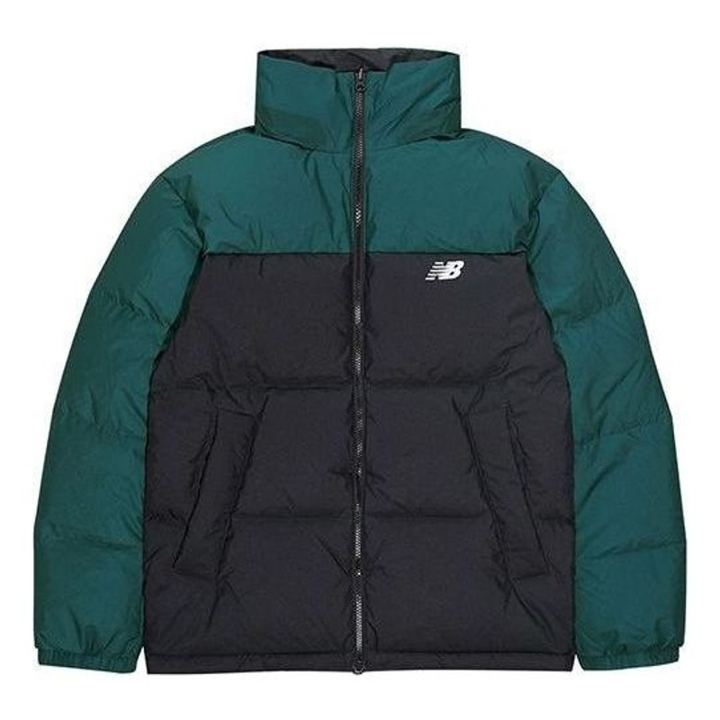 새로운 균형 고전적인 동향 2 측 Puffer 재킷 '블랙 그린' NP943043-GRN - 1