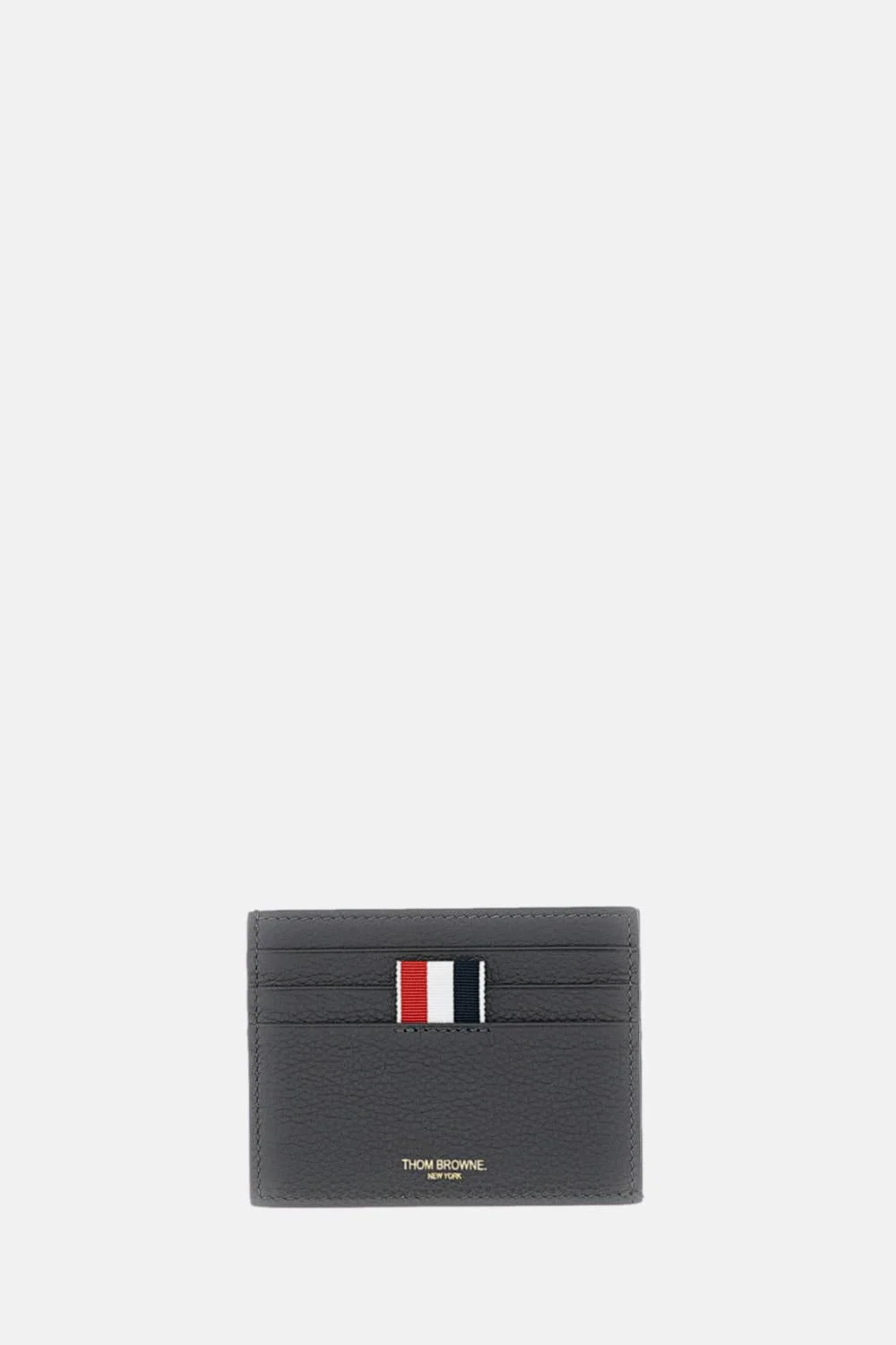 Soft Pebble-Grain Leather Card Holder - 1