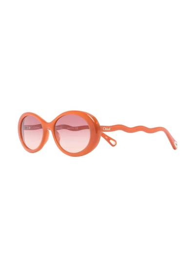 Chloé CH0088S oval-frame sunglasses outlook