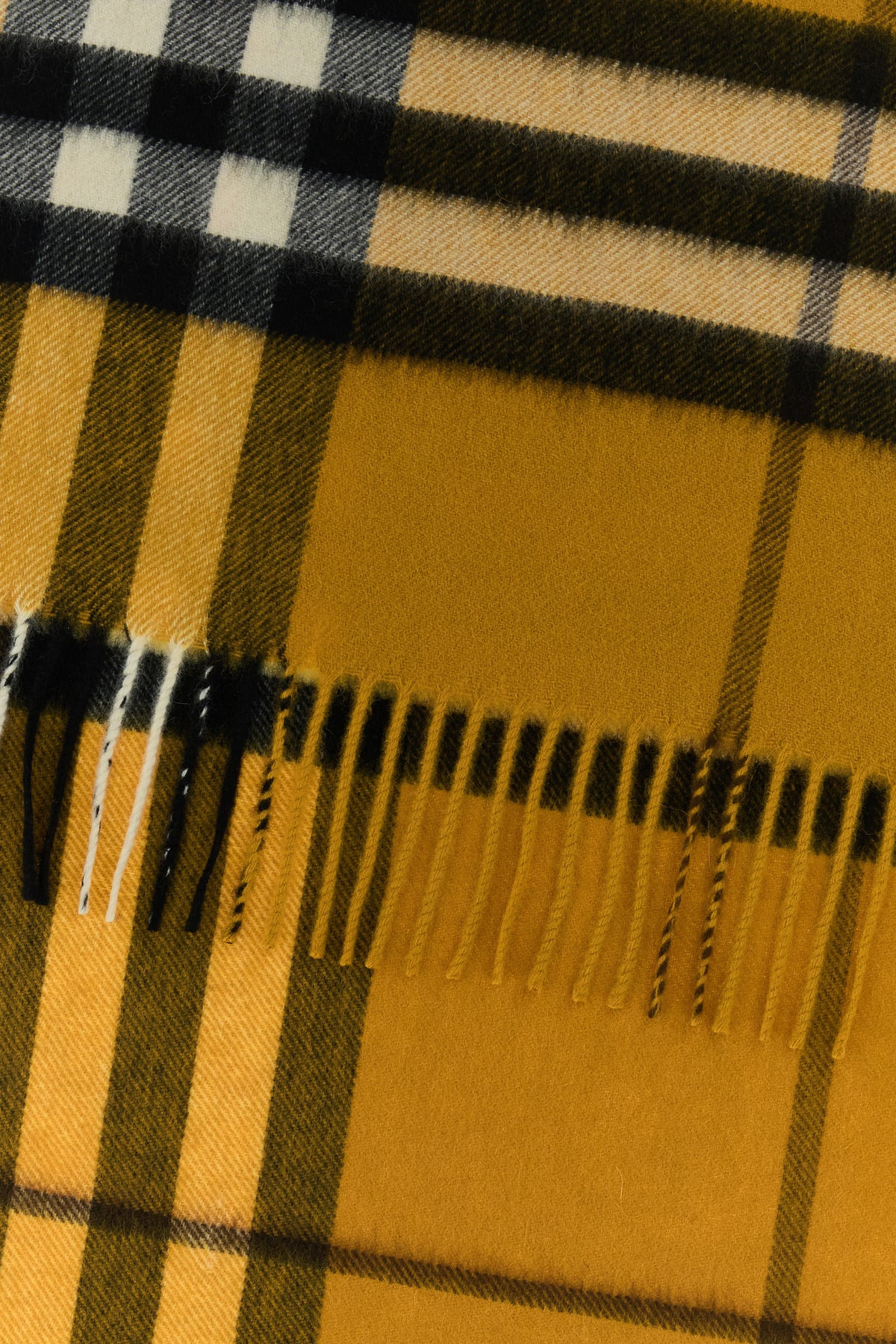 Embroidered cashmere scarf - 2