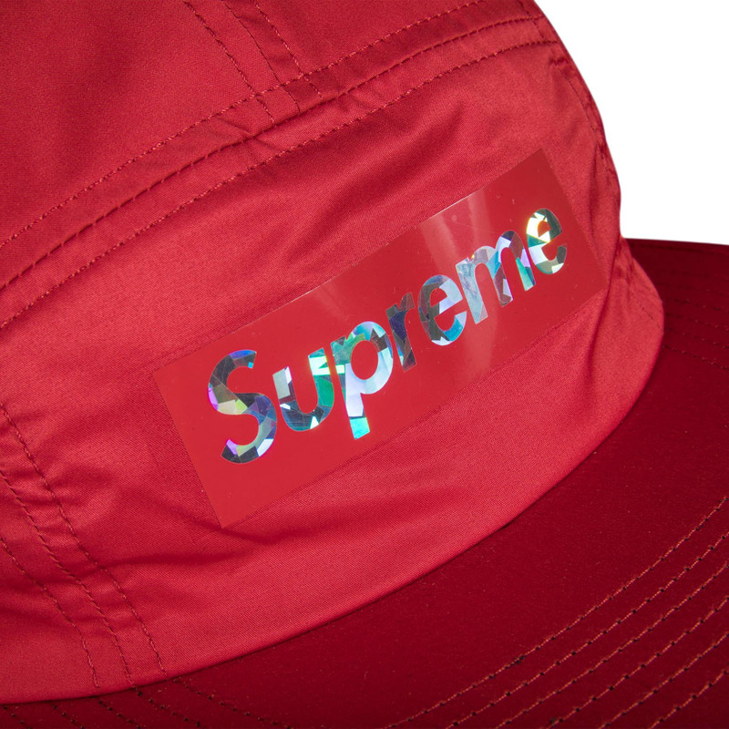Supreme Supreme Holographic Camp Cap 'Red' outlook