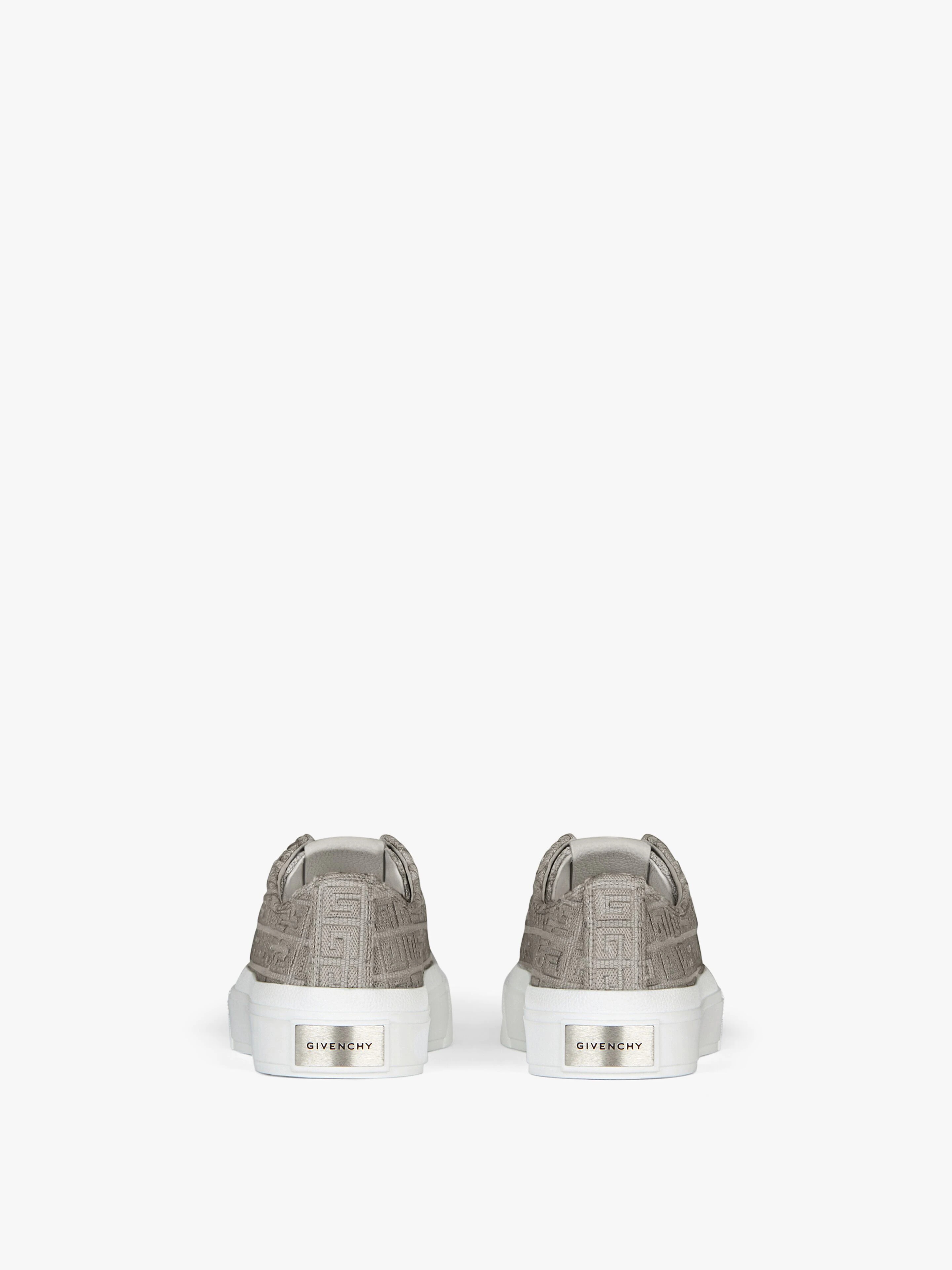 CITY SNEAKERS IN 4G EMBROIDERED CANVAS - 7