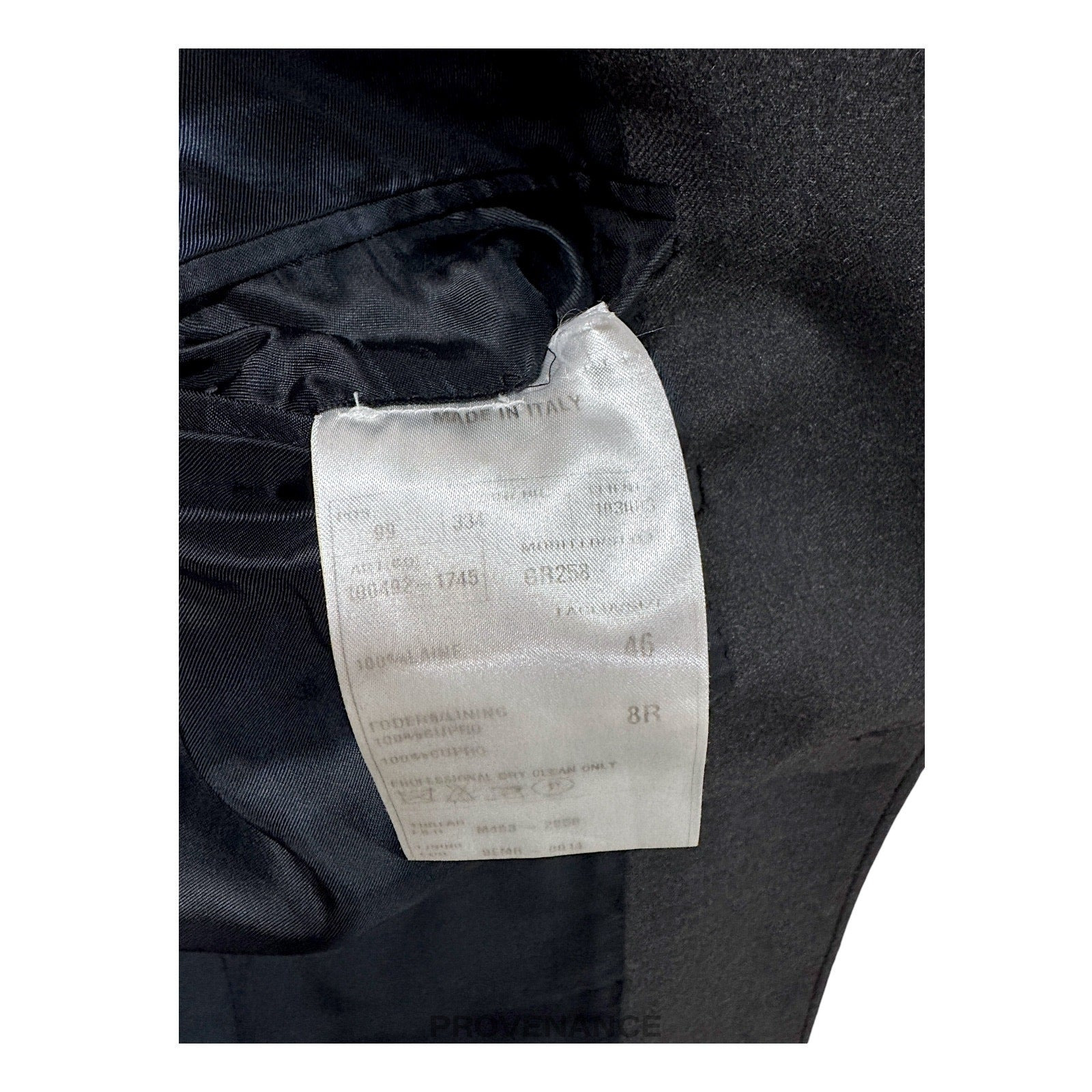 Lanvin Grosgrain Trim Blazer Jacket Coat - Grey 36 46 - 12