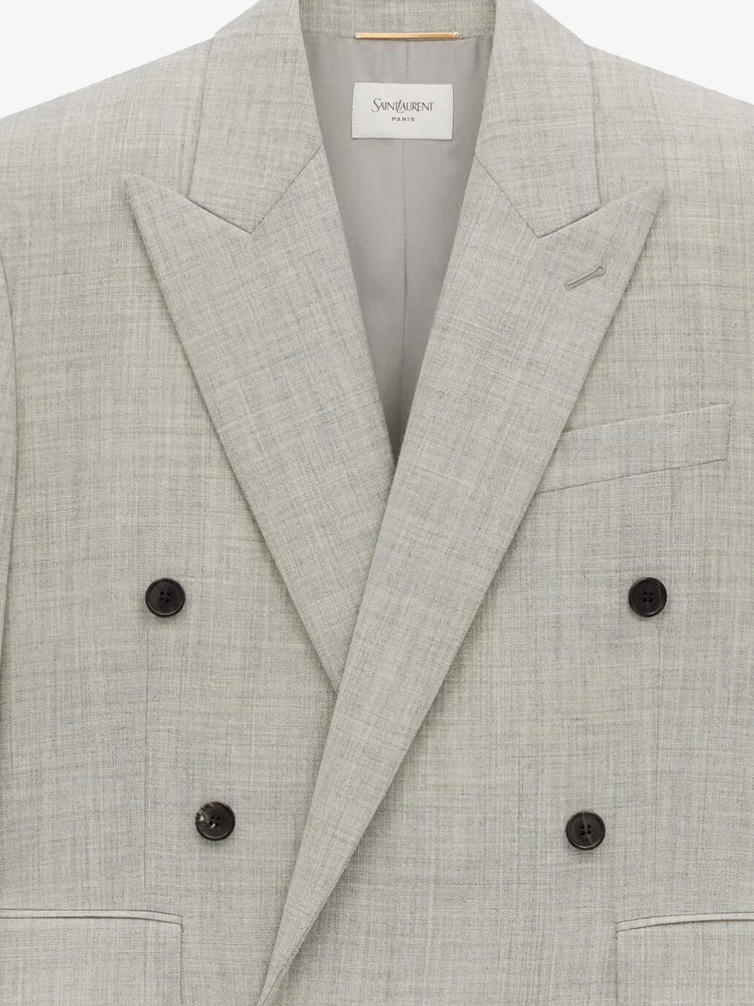 SAINT LAURENT Saint Laurent Certified Wool Double-Breasted