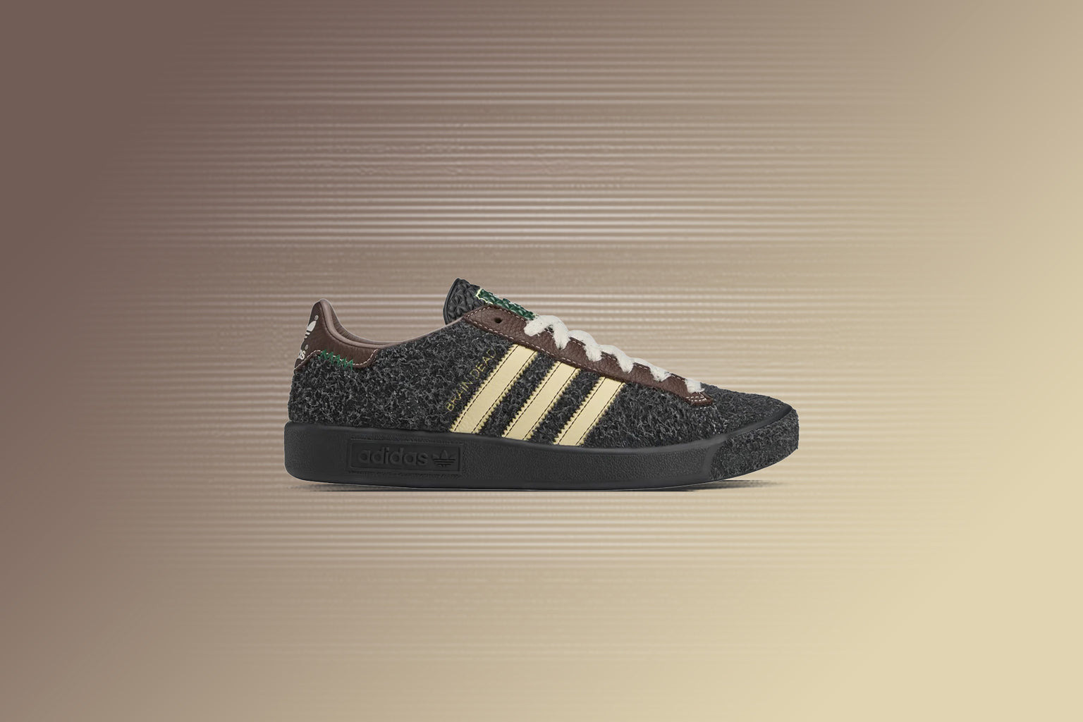 ADIDAS X BRAIN DEAD FOREST HILLS - CORE BLACK/PANTONE/BRANCH - 5