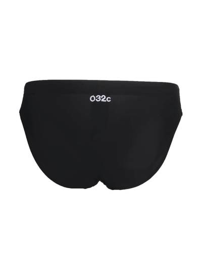 032c logo-embroidered swimming trunks outlook