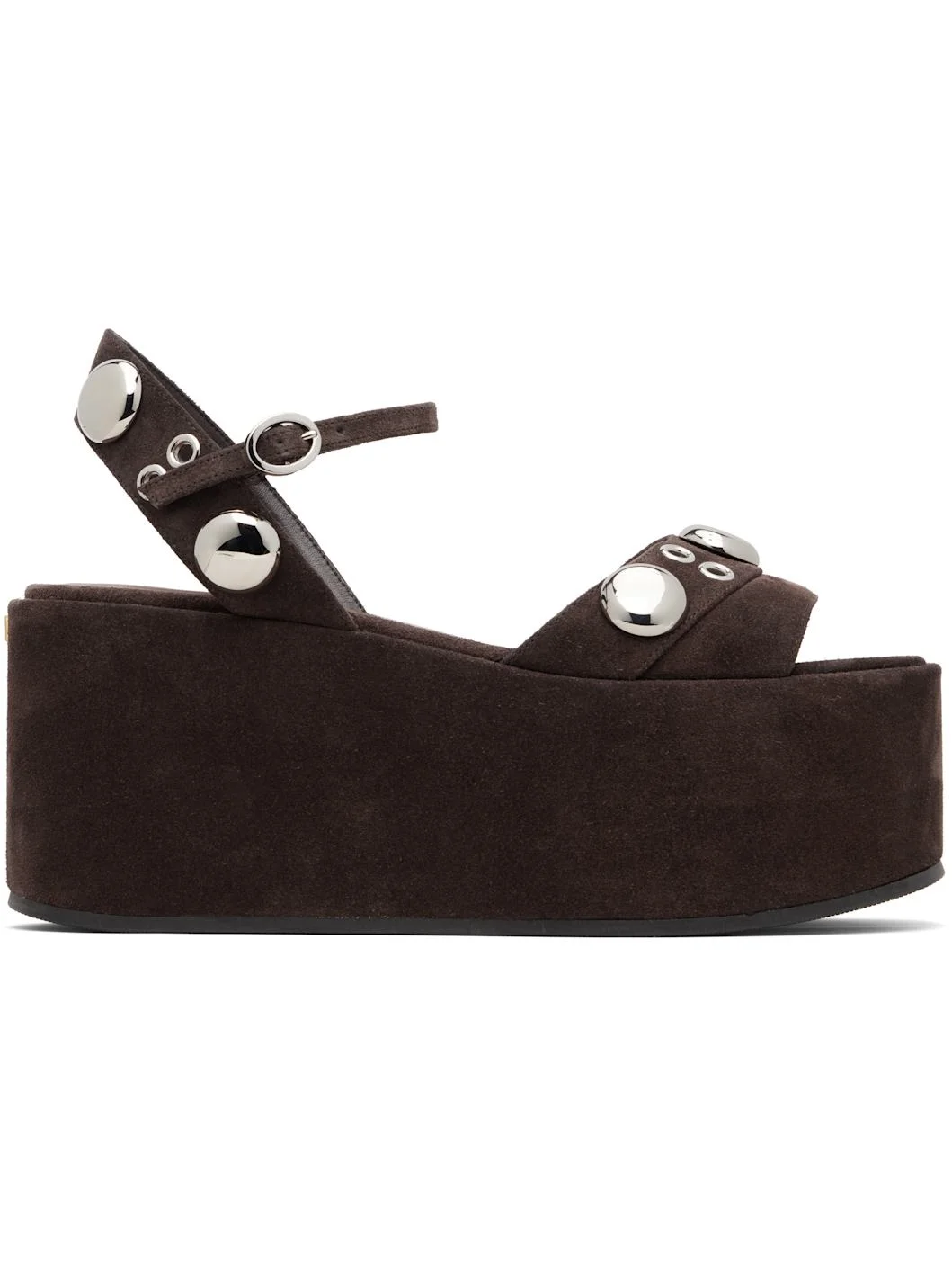 Brown Nellcôte Wedge Sandals - 1