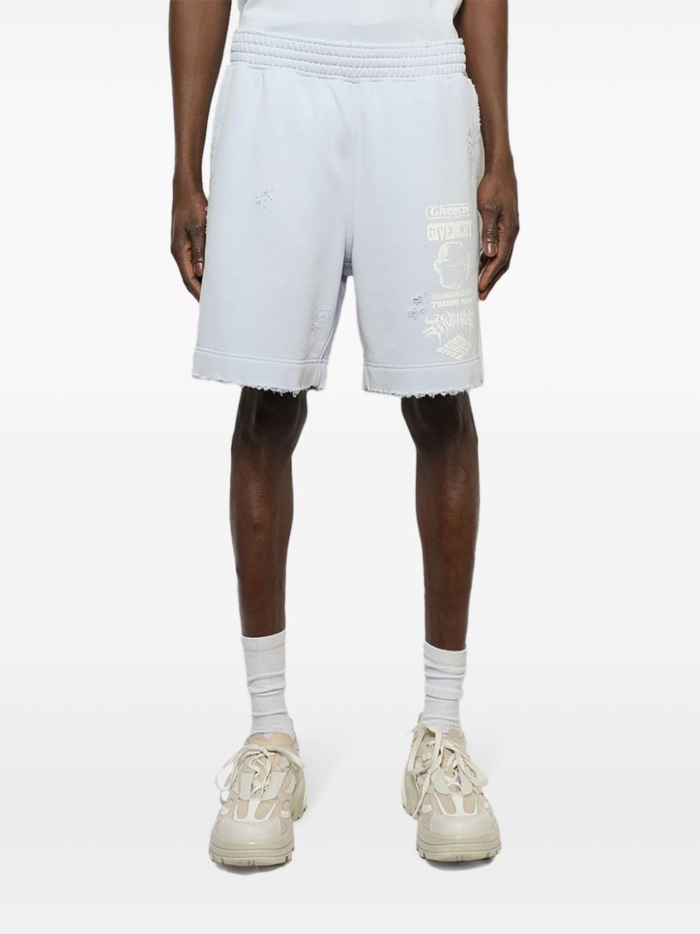 New Board cotton track shorts - 3