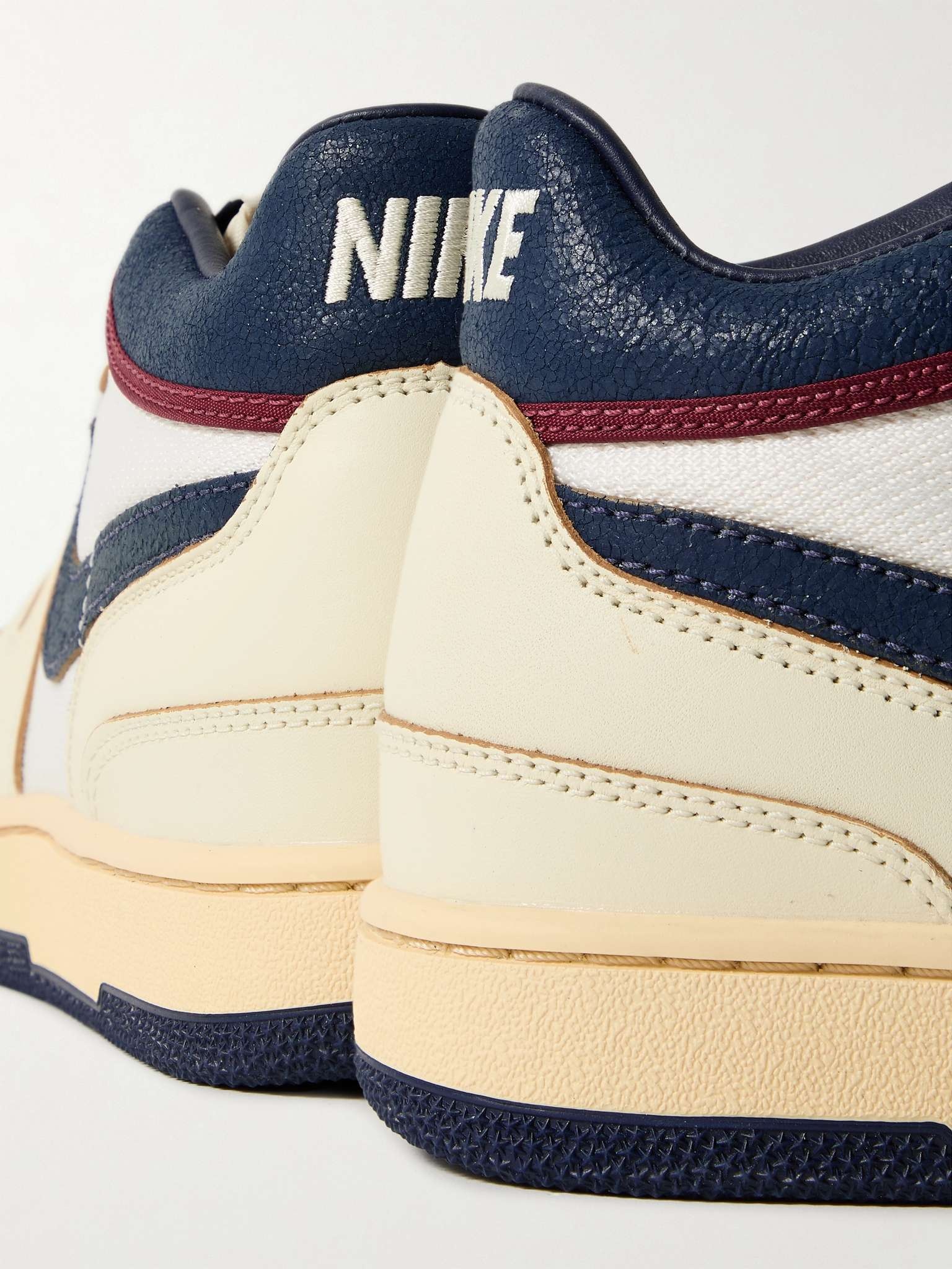 Attack Mesh, Suede and Leather Sneakers - 6