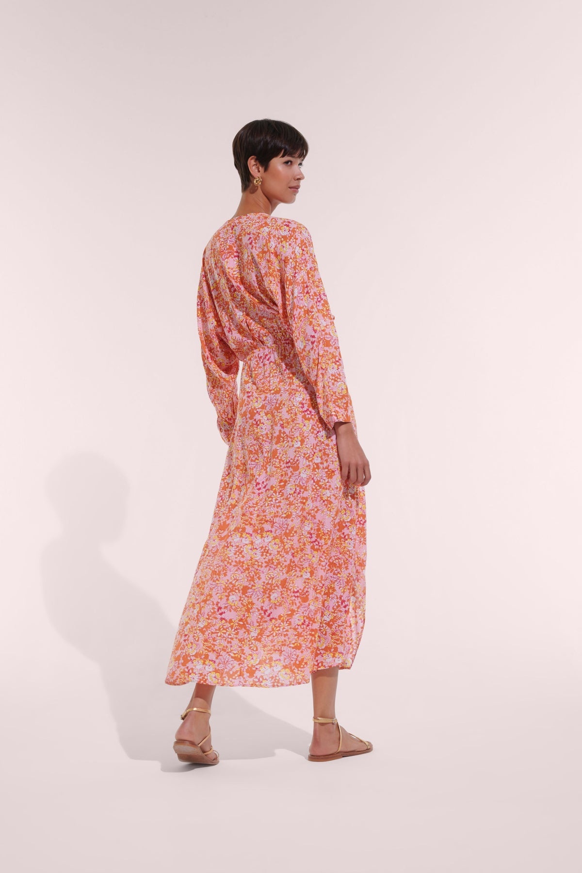 Long Dress Ilona - Pink Sweet Bell - 2