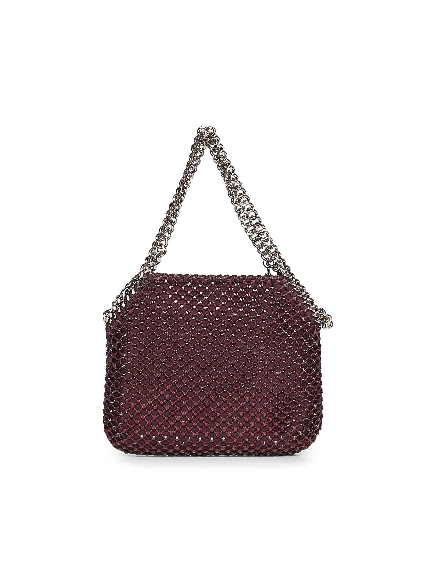 Burgundy Falabella Nano Tote Bag - 3