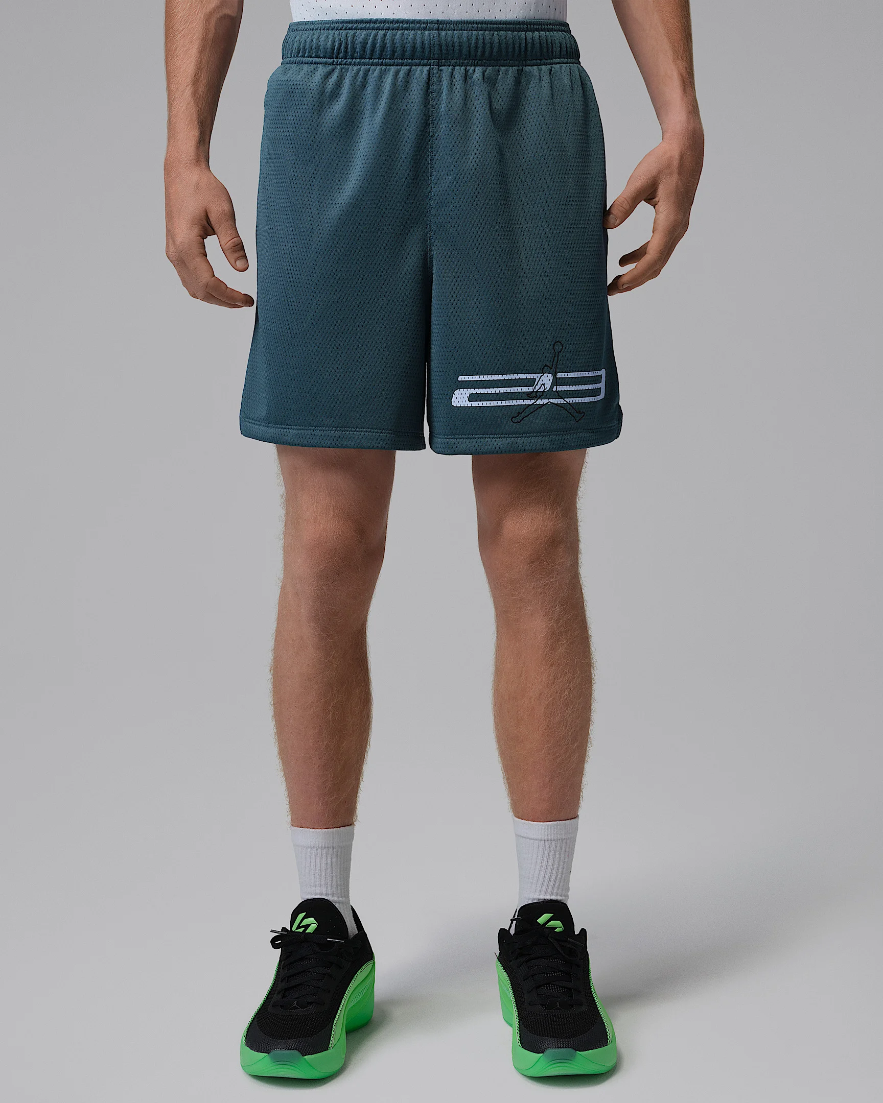 Jordan Men's Dri-FIT Mesh Graphic Shorts - 1