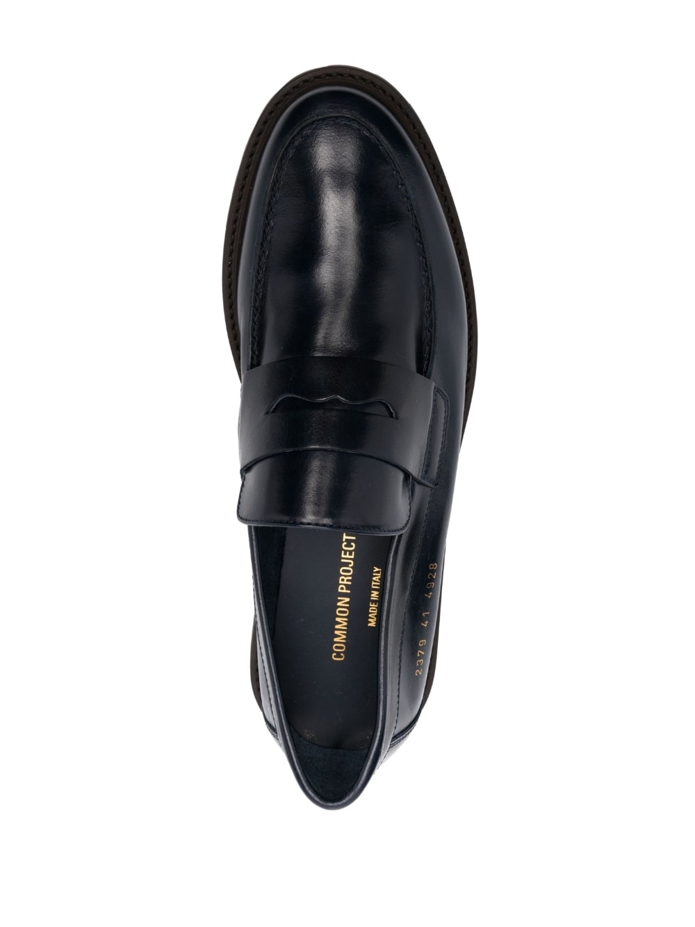 lug-sole penny loafers - 4