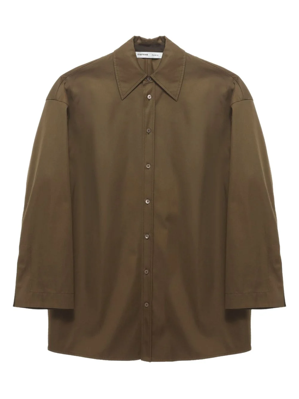 button-down oversized shirt - 1