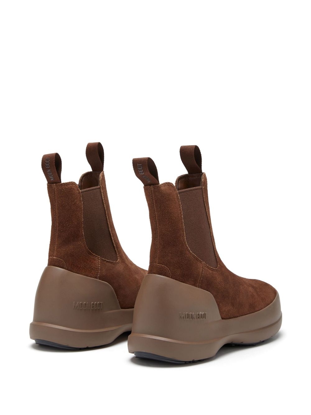 Luna logo-print boots - 3