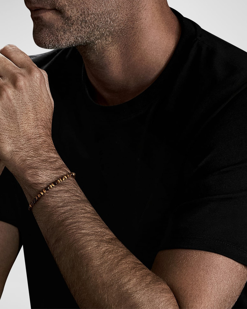 DAVID YURMAN 4mm Men's Spiritual Bead Bracelet outlook