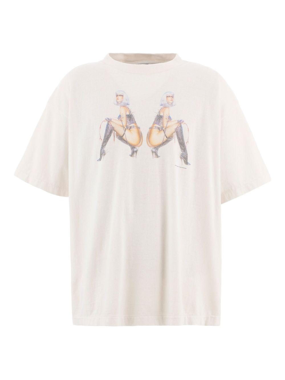 GRAPHIC-PRINT COTTON T-SHIRT - 1