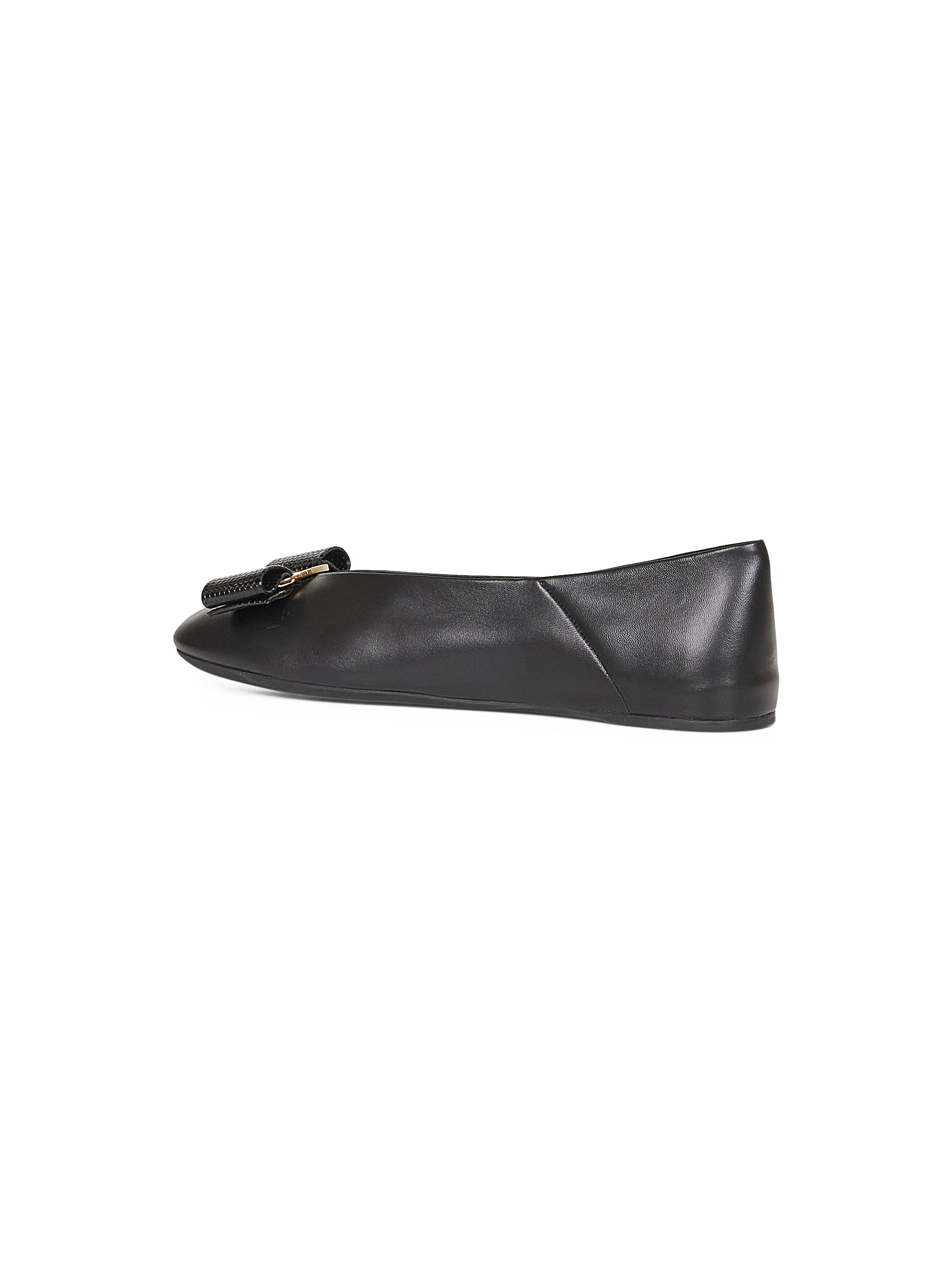 Black Vara bow ballet flats - 3