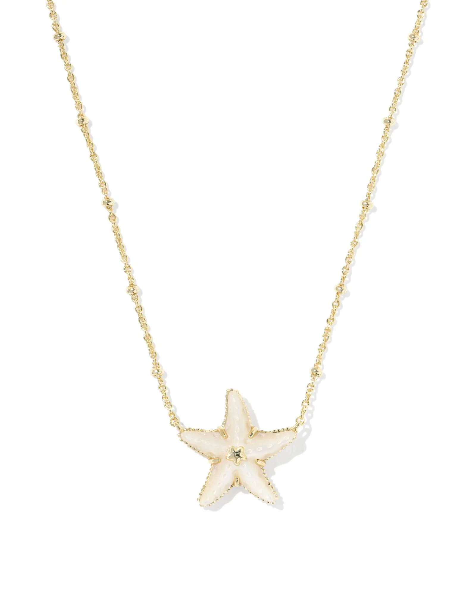 Parker Starfish Gold Short Pendant Necklace - 1