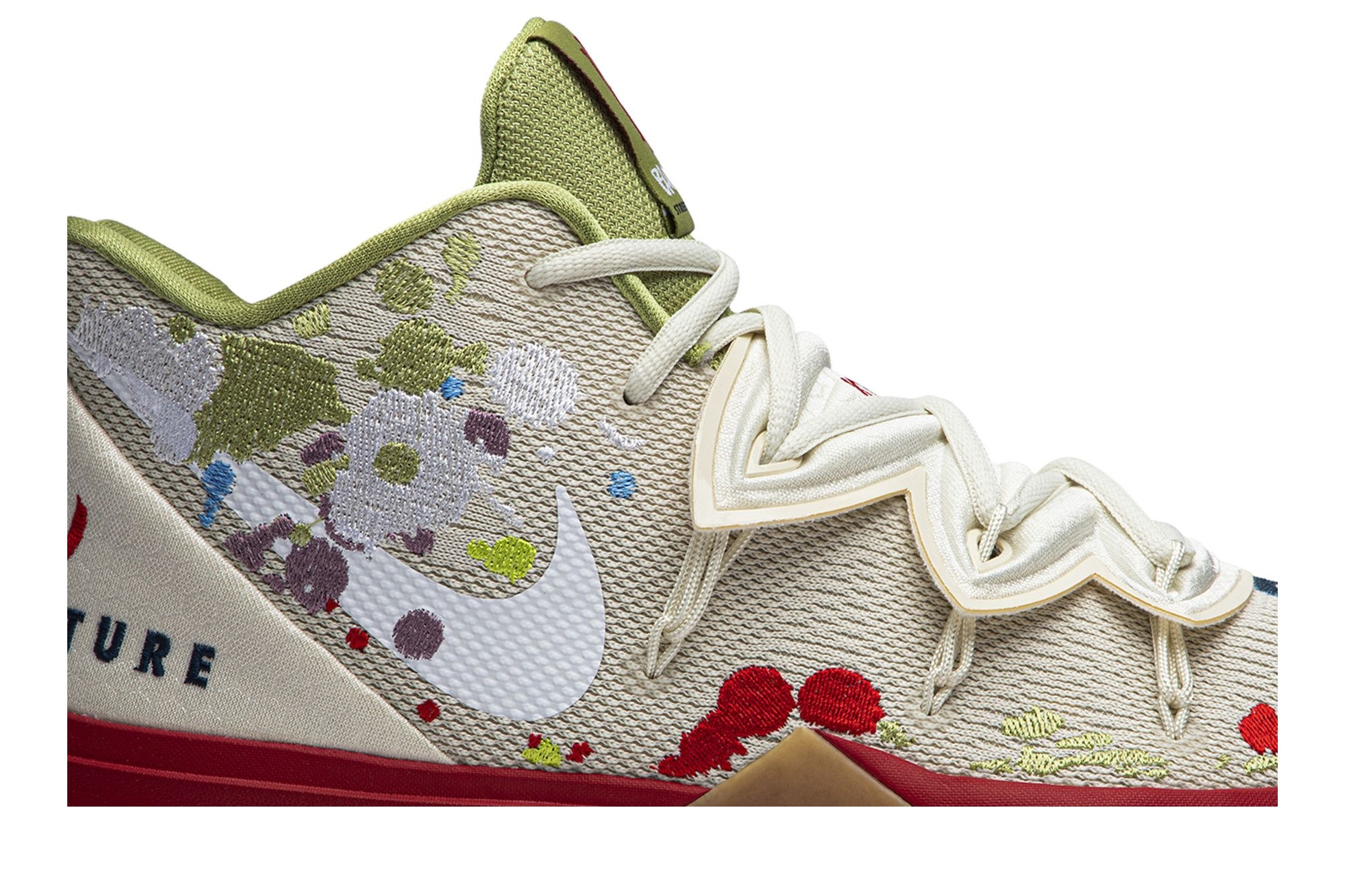 Nike Bandulu x Kyrie 'Embroidered Splatters' goat REVERSIBLE