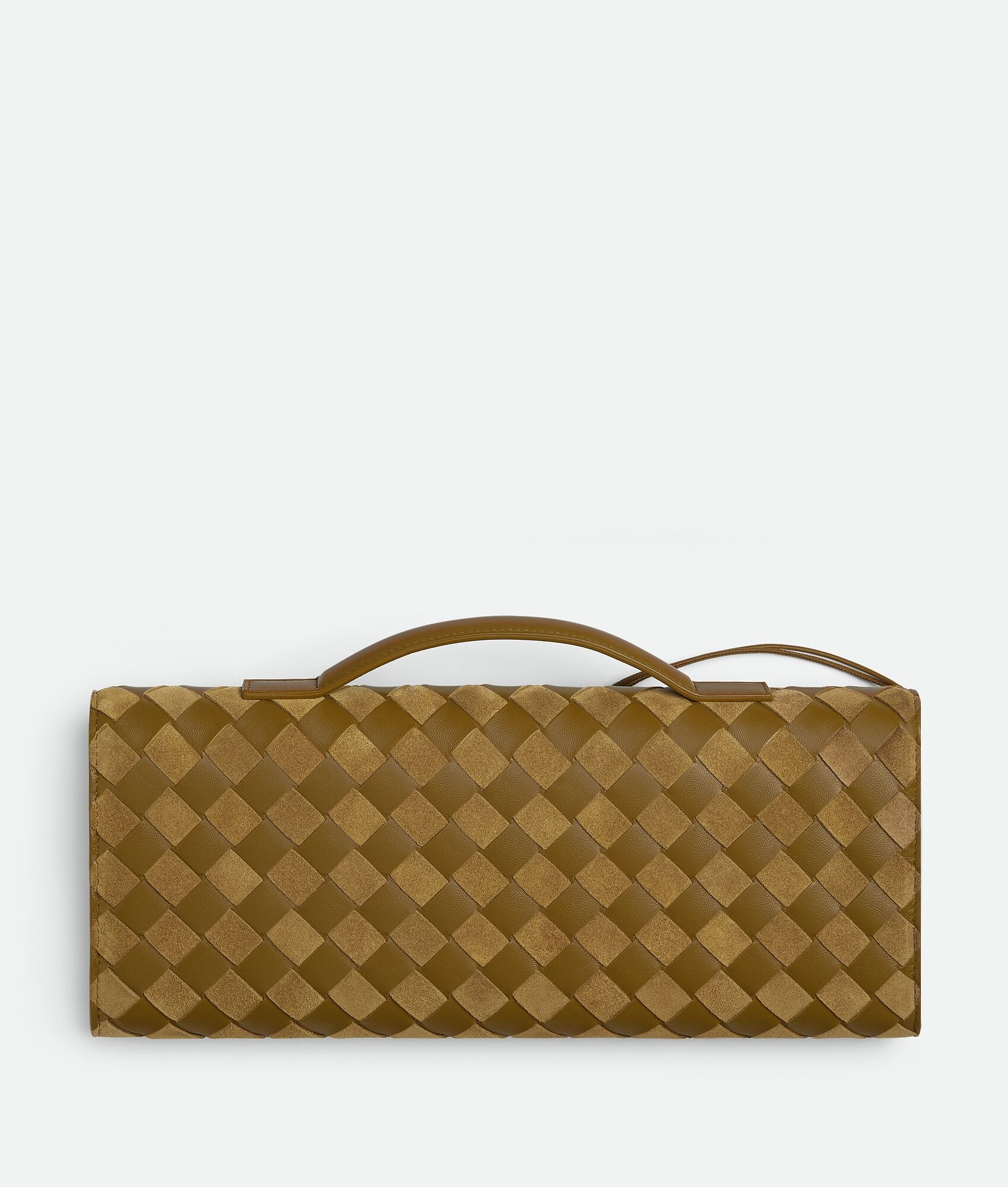 Bottega Veneta Long Clutch Andiamo With Handle REVERSIBLE