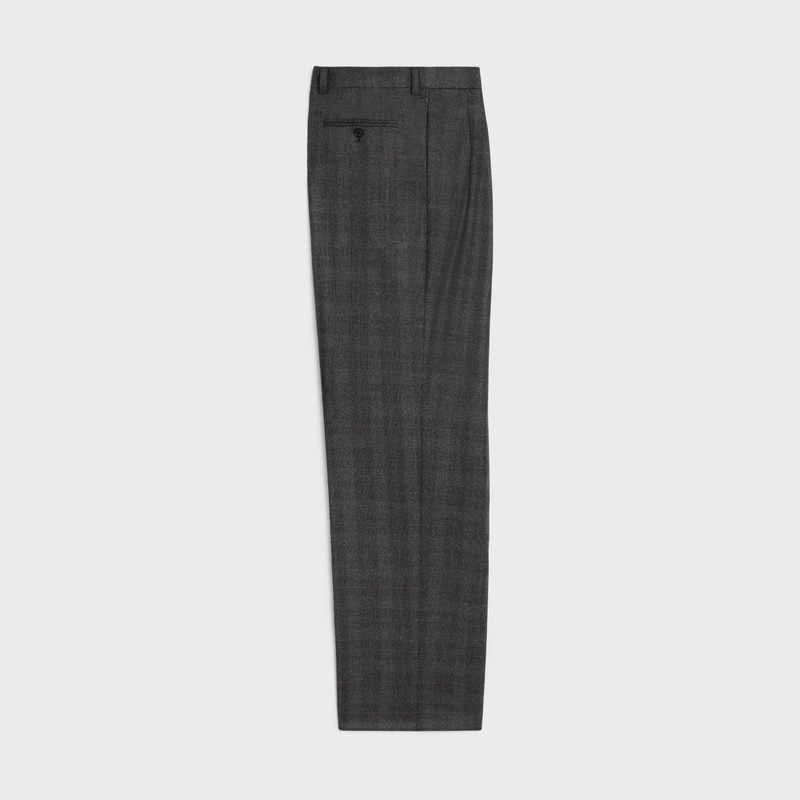 CELINE jude pants in prince of wales flannel outlook