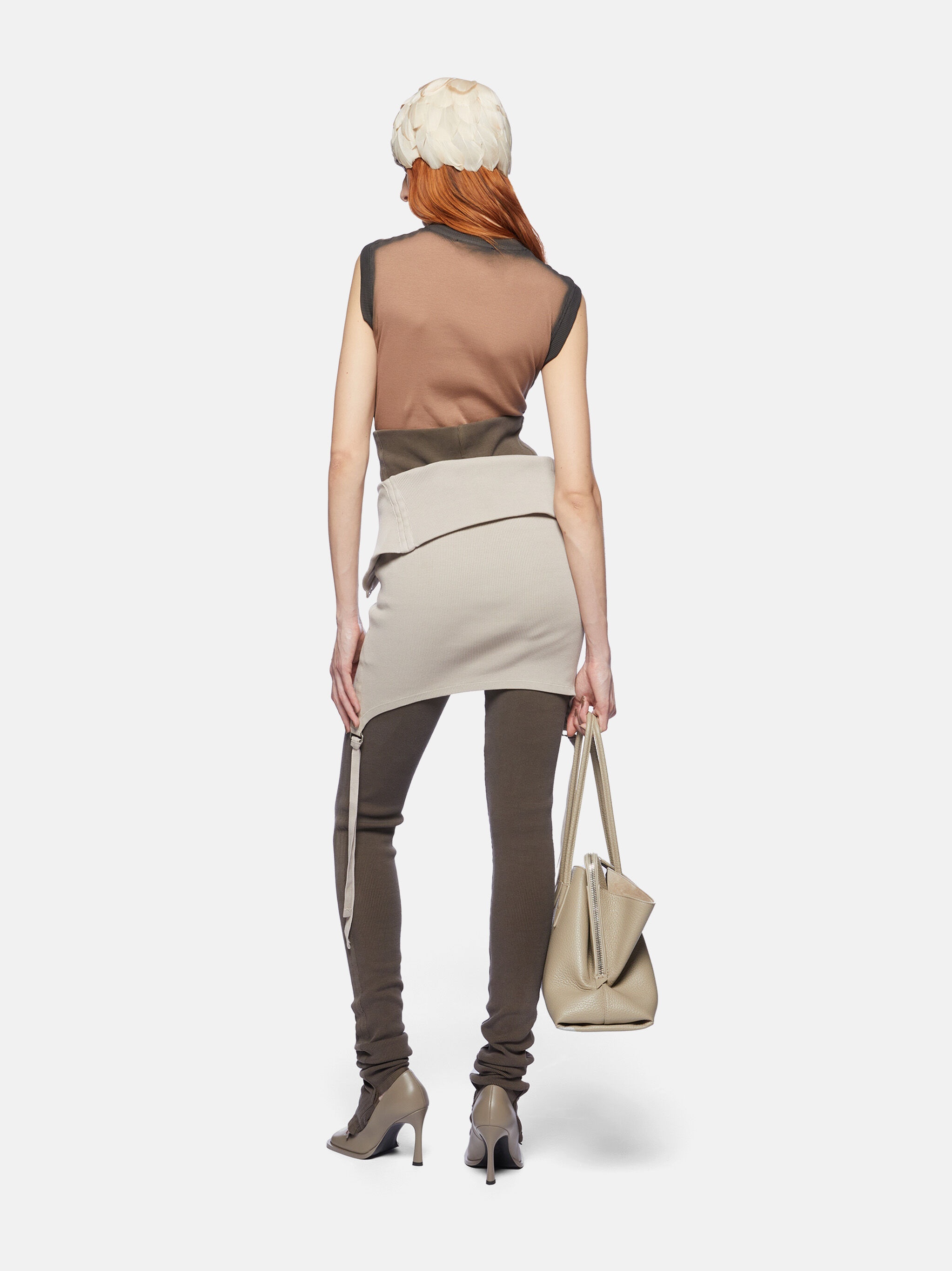 "REESE'' FADED TERRACOTTA TANK TOP - 3