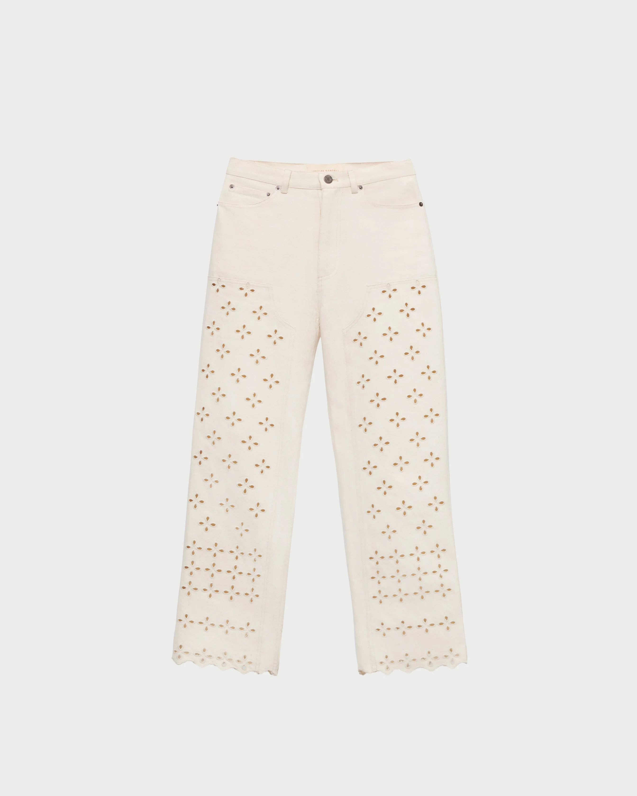 Demi Embroidered Pant - 1