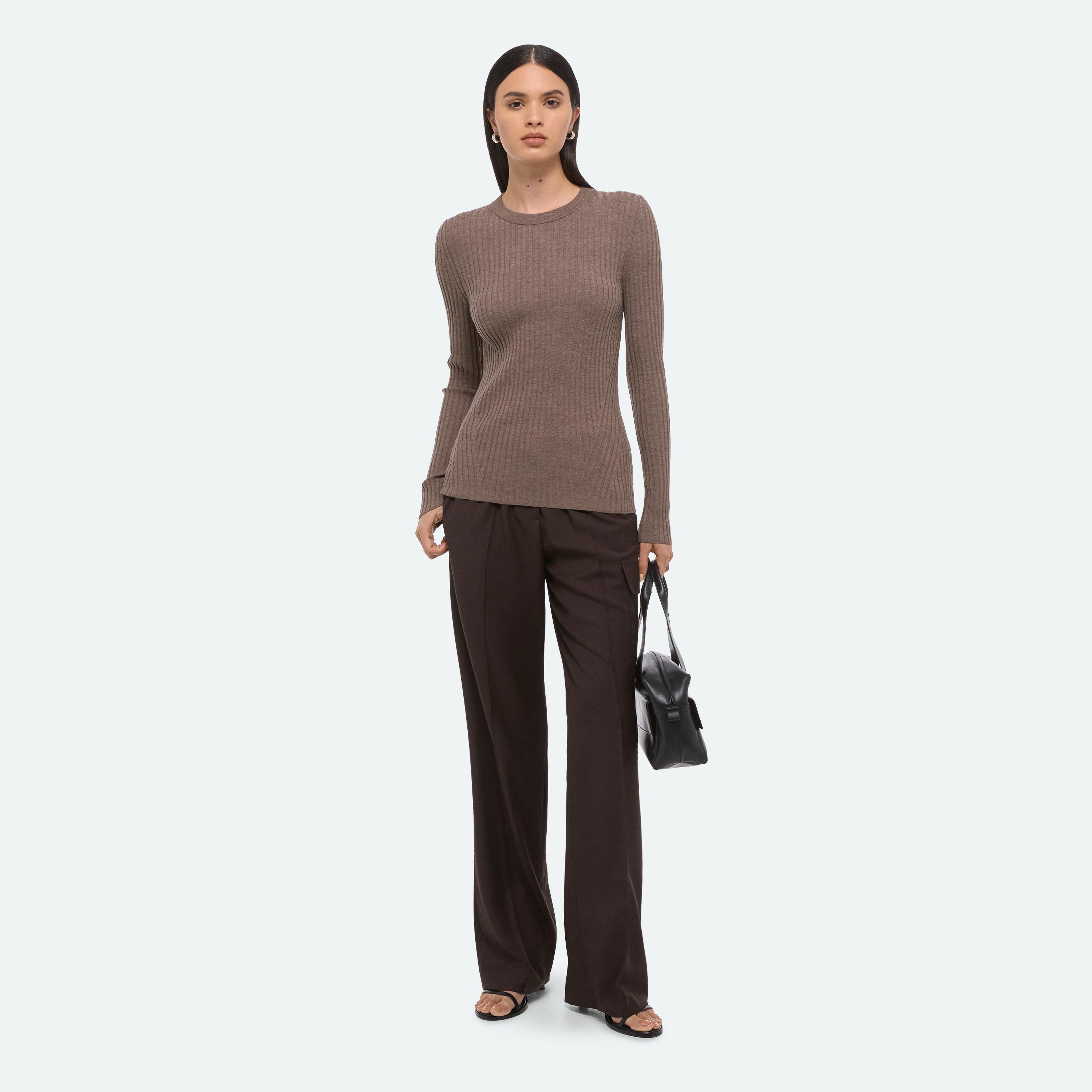 OPEN-BACK RIBBED TOP - 3