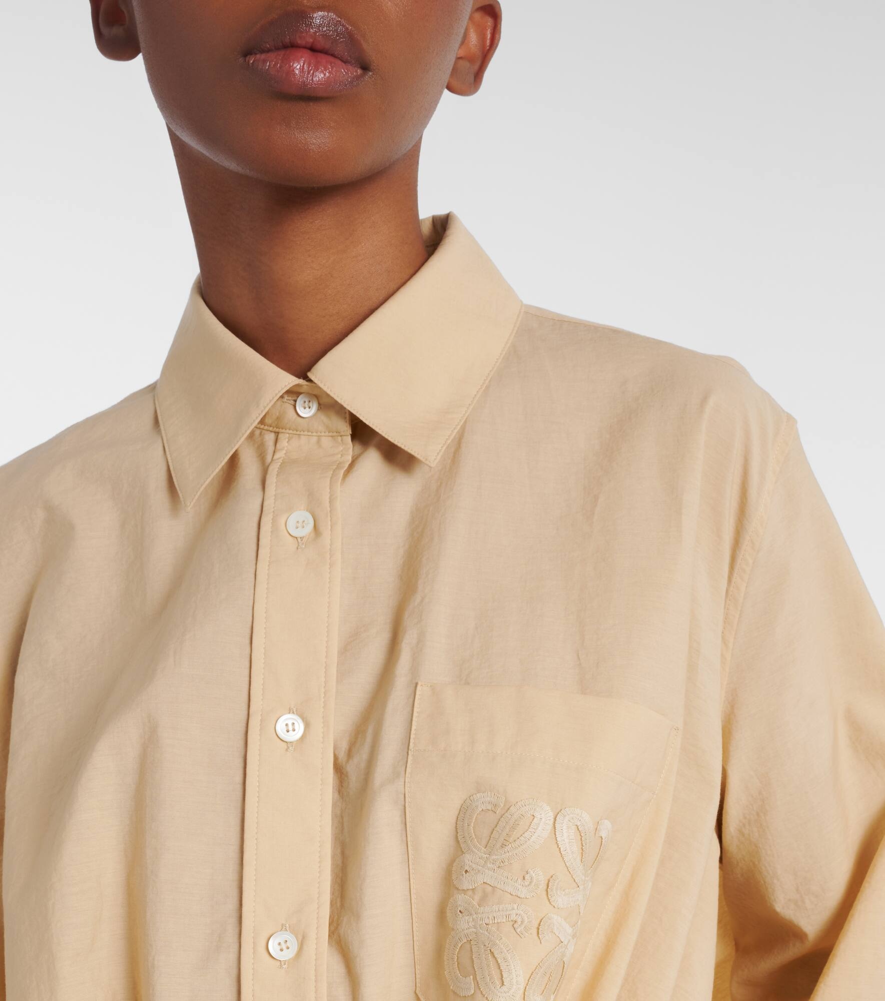 Paula's Ibiza Anagram poplin shirt - 4