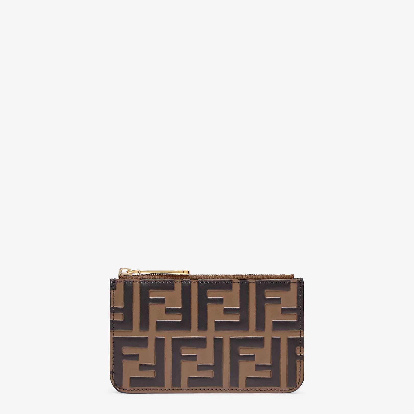 Brown leather pouch - 1