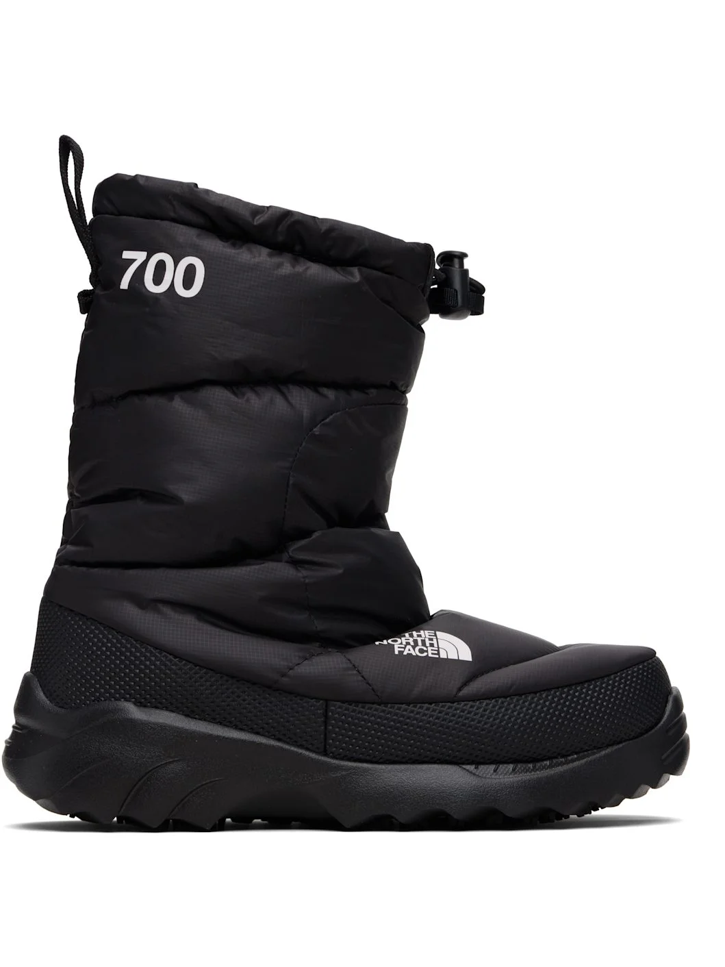 Black Nuptse Traction Boots - 1