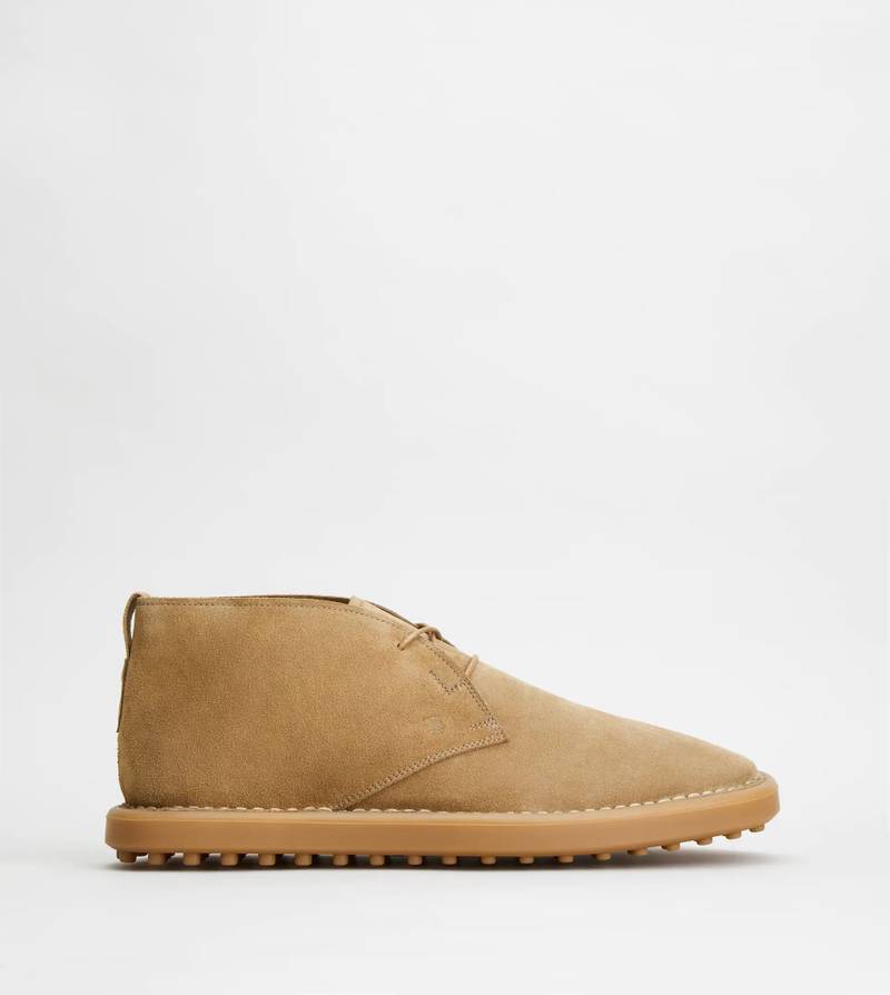 DESERT BOOTS IN SUEDE - BEIGE - 1