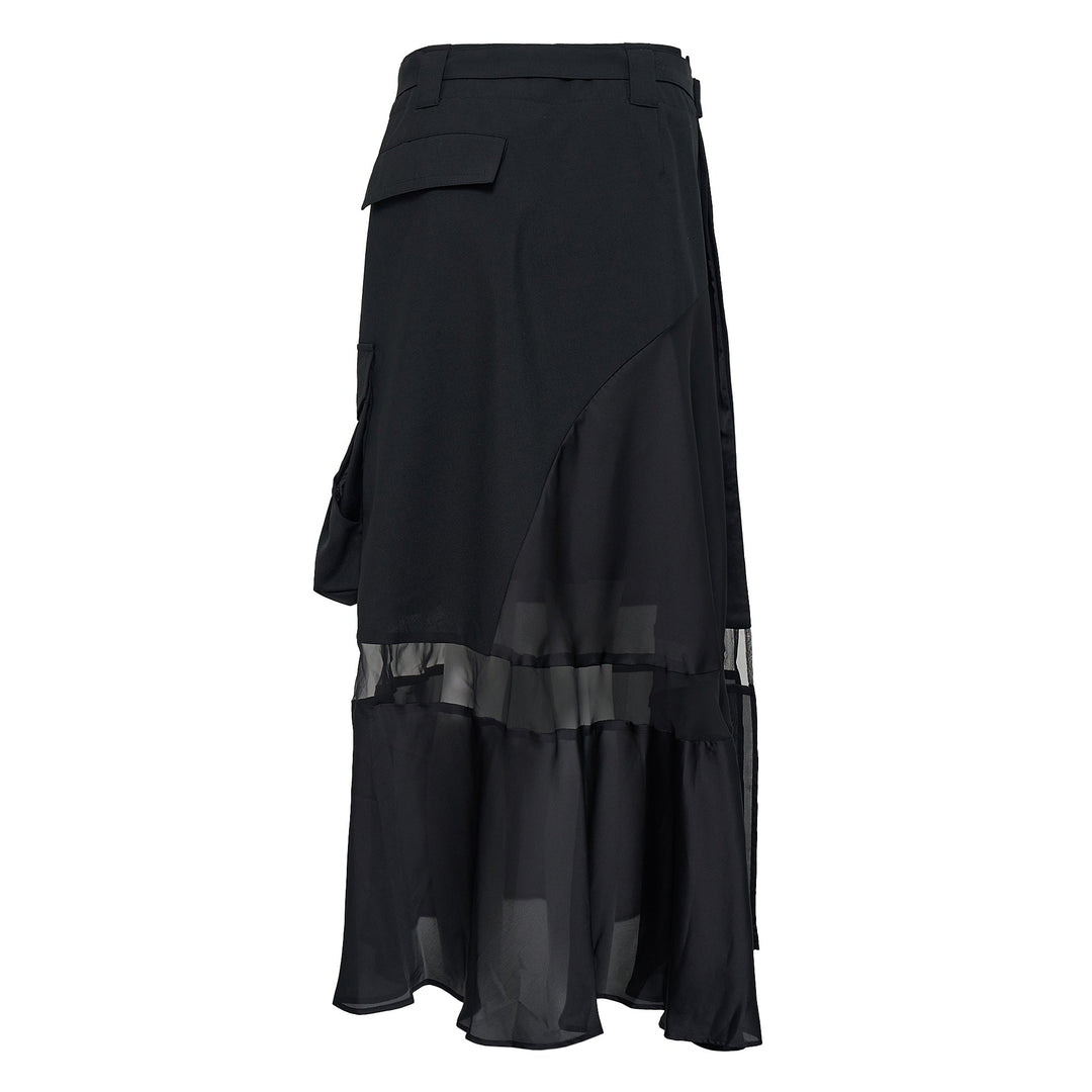 Suiting Mix Skirt - 2