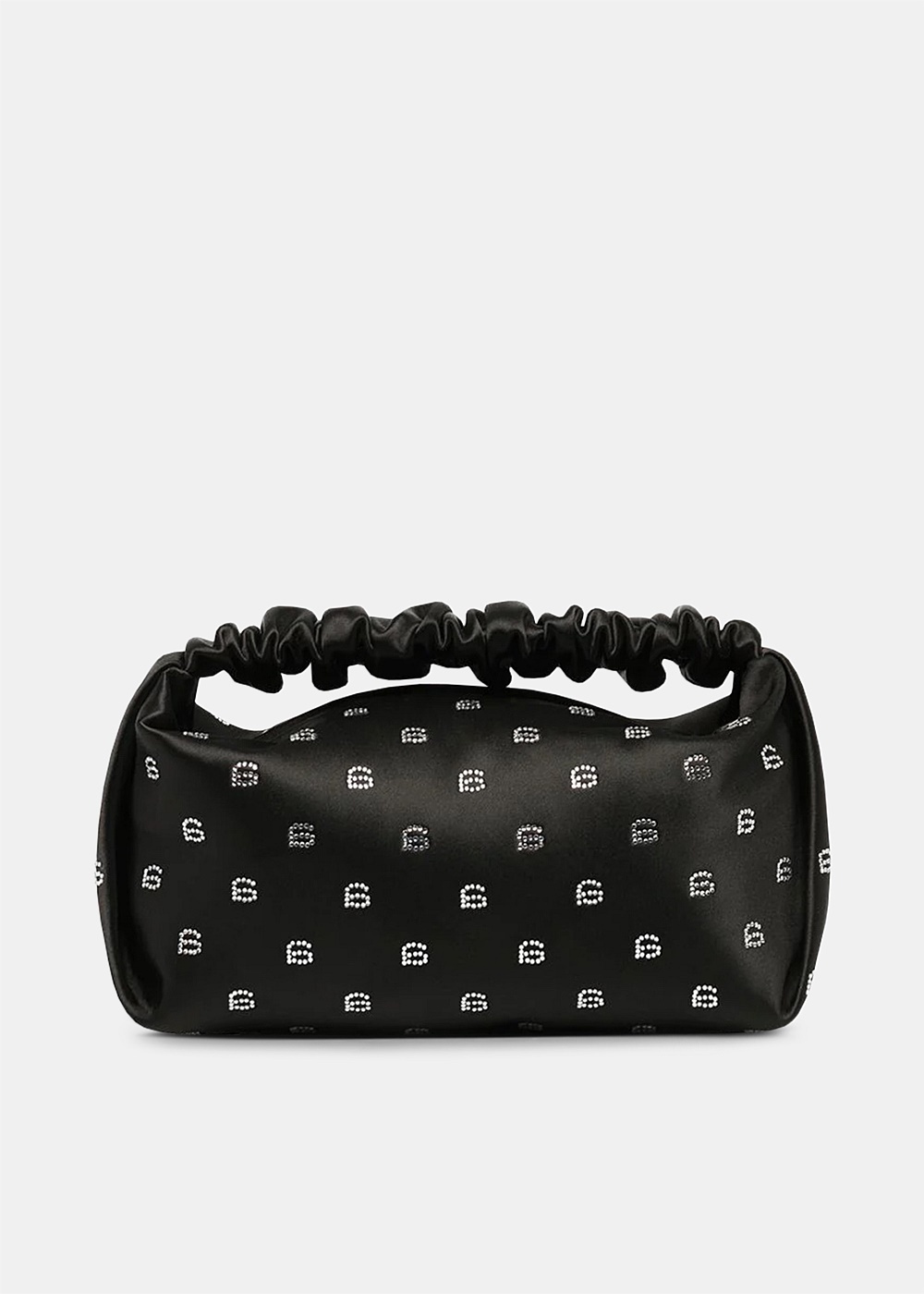 Black Scrunchie Mini Bag - 4