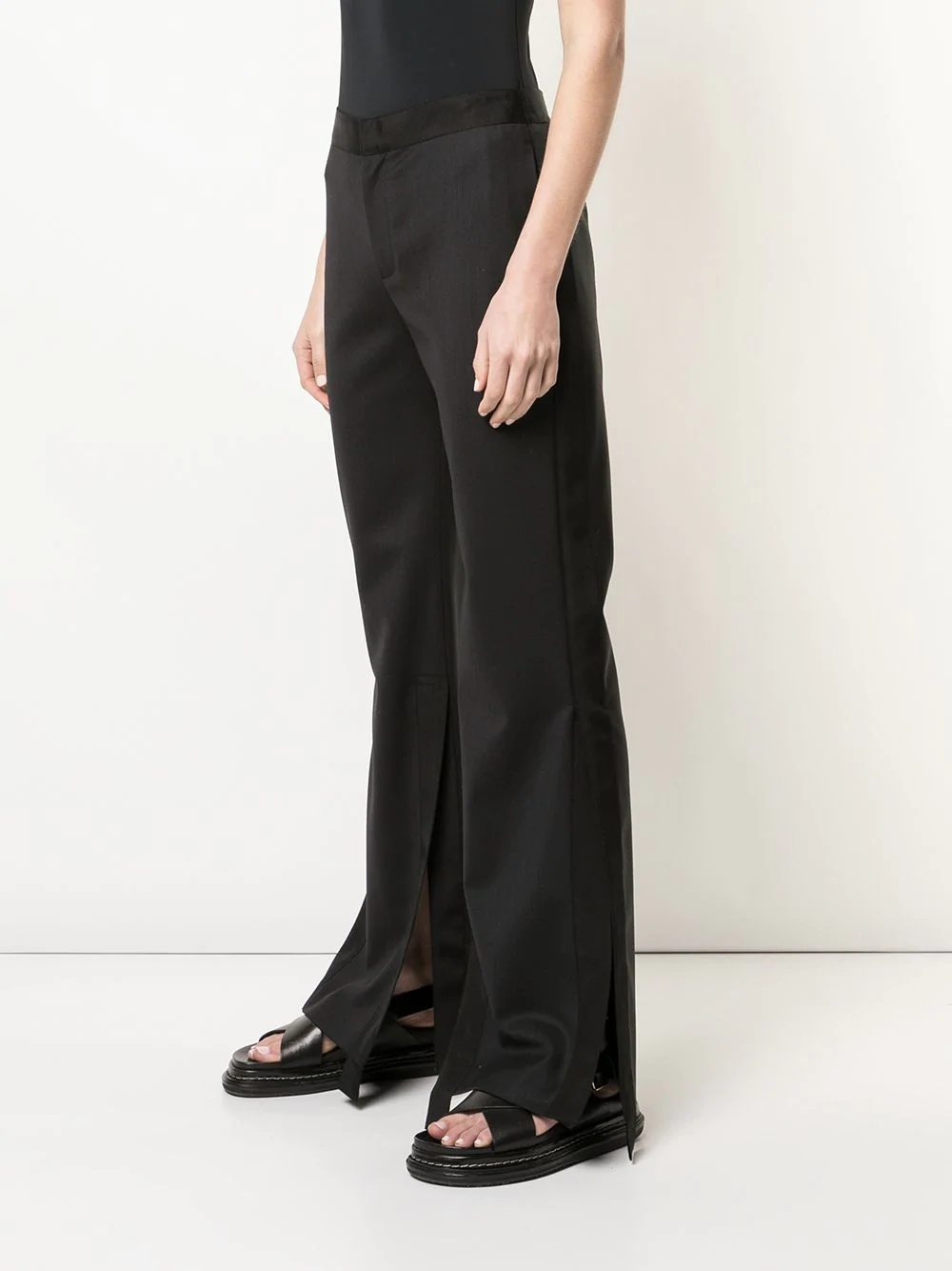 grosgrain tuxedo trousers - 3