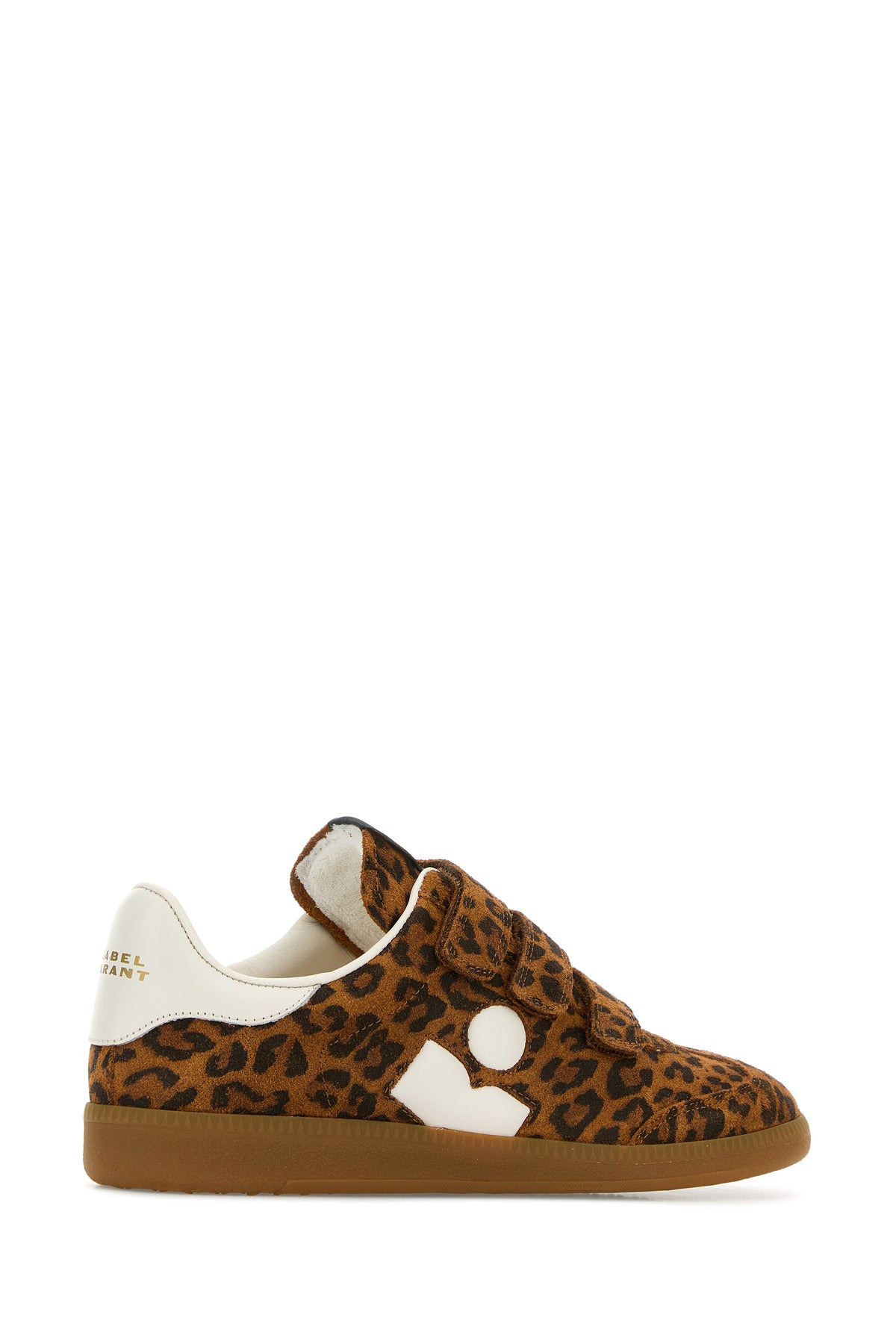 Printed suede sneakers - 3