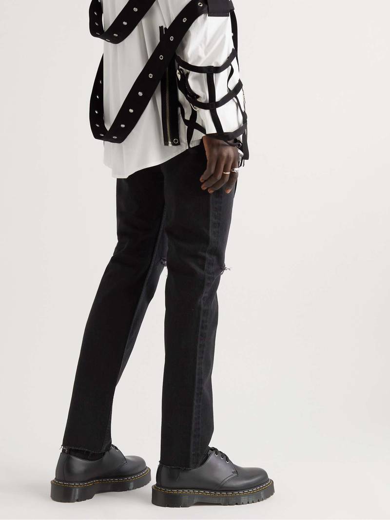 Slim-Fit Distressed Jeans 4