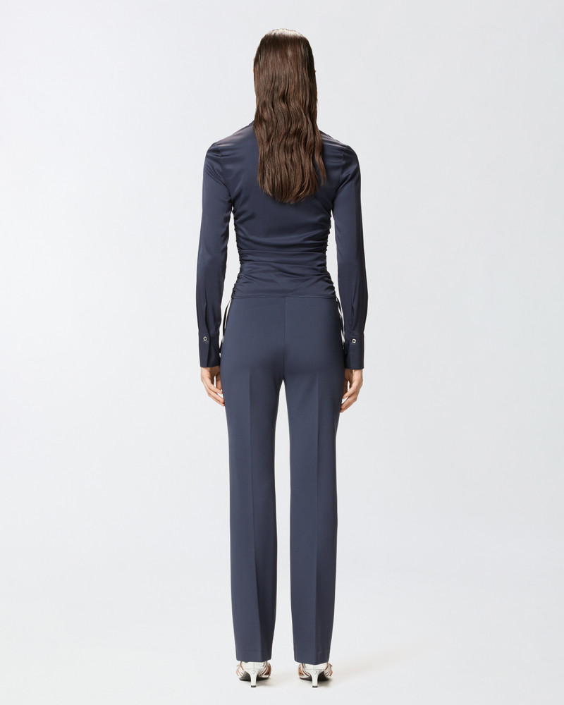 ELEGANT HIGH-WAISTED FLARED TROUSERS 4