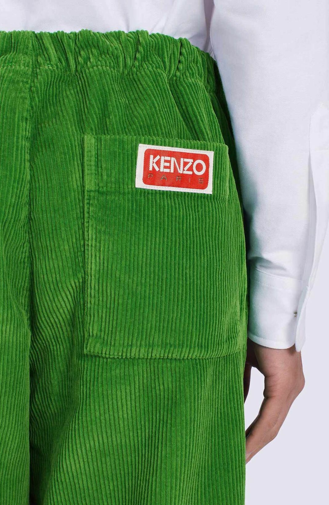 Corduroy jogging trousers - 7