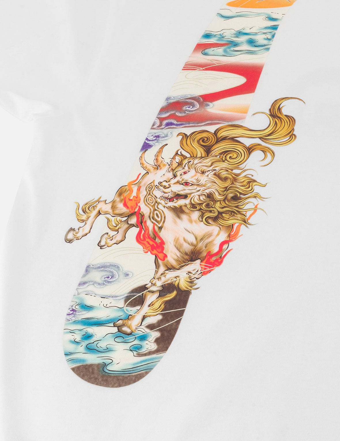 Hakutaku Daicock Print Relax Fit T-shirt - 7