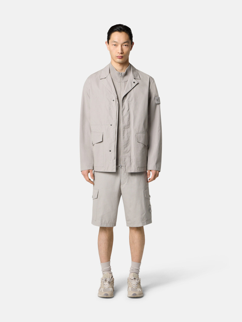 Stone Island L100014 WEATHERPROOF COTTON CANVAS_STONE ISLAND GHOST outlook