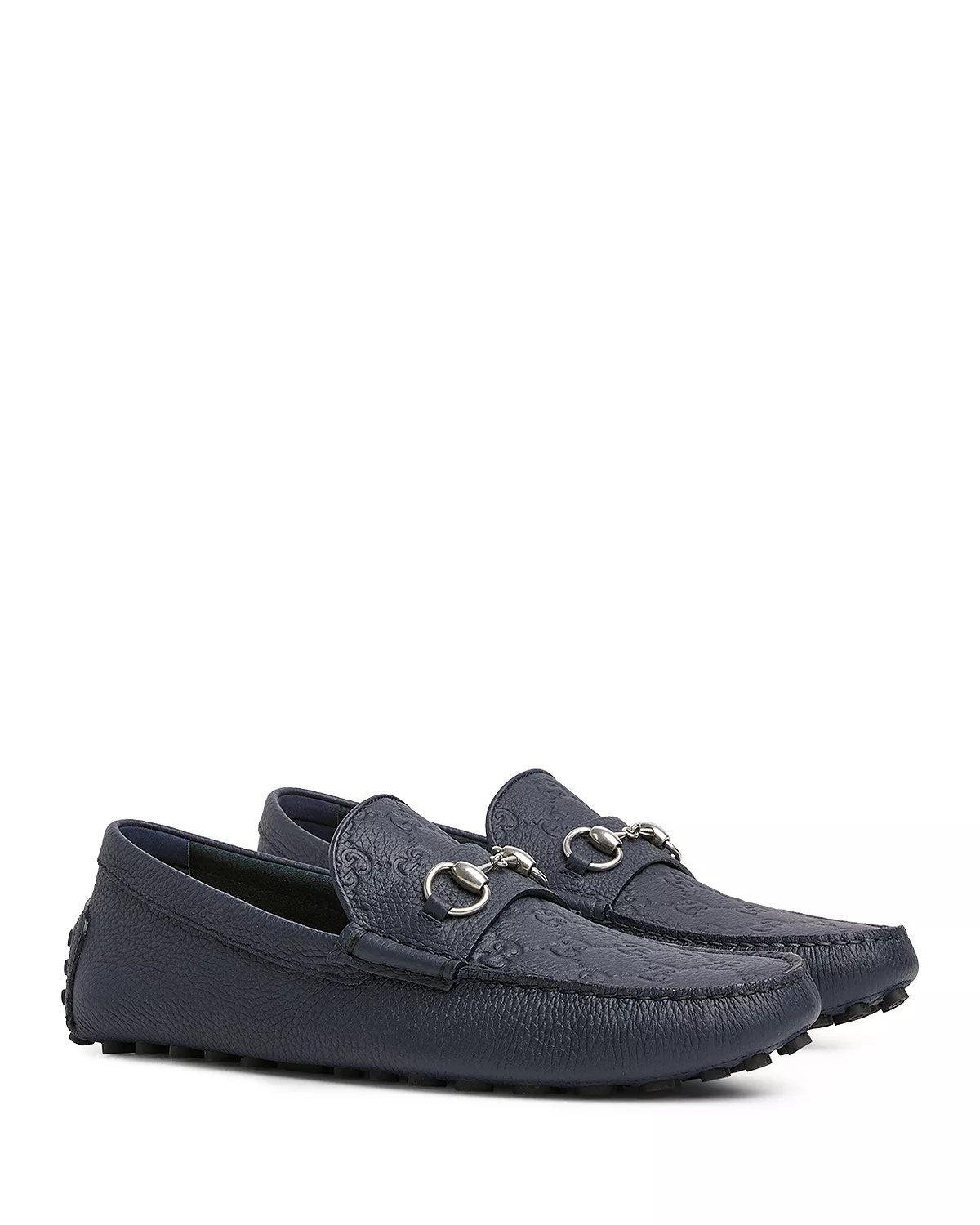 Men's GG Leather Horsebit Drivers - 4