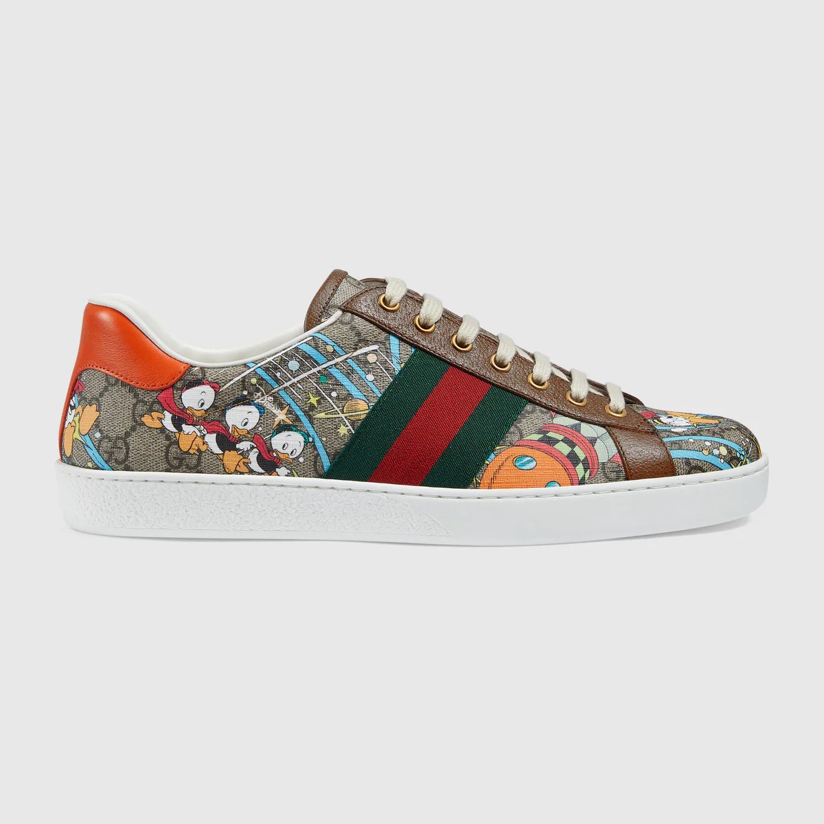 Men's Disney x Gucci Donald Duck Ace sneaker - 1