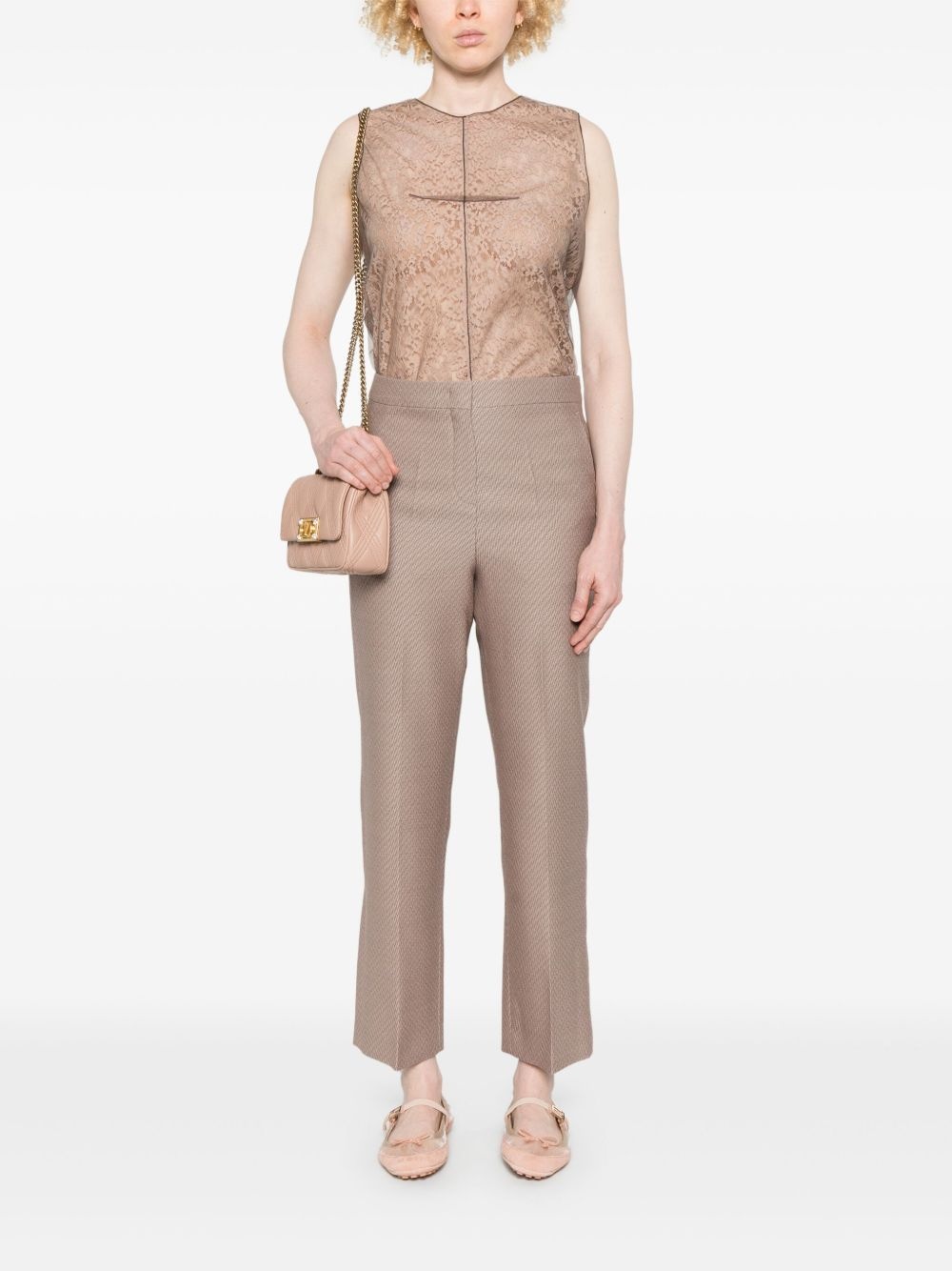 floral-lace top - 2