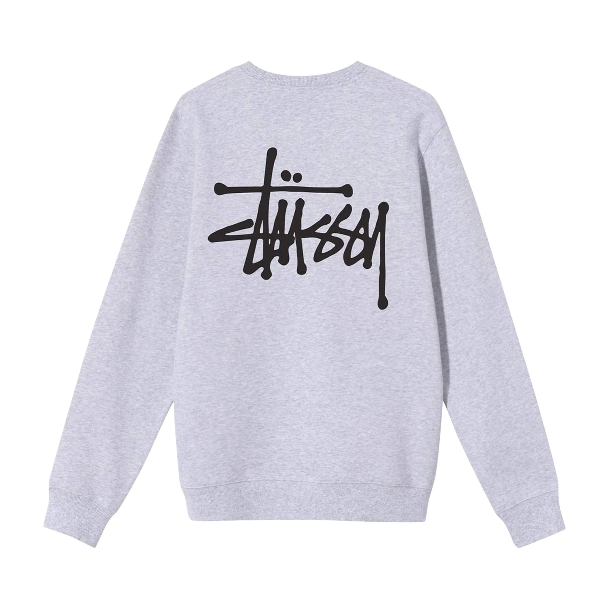 Stussy Basic Crew 'Ash Heather' - 2