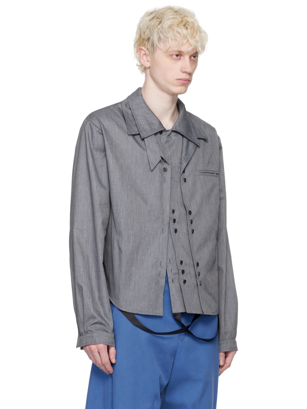 Gray Tonino Shirt - 4