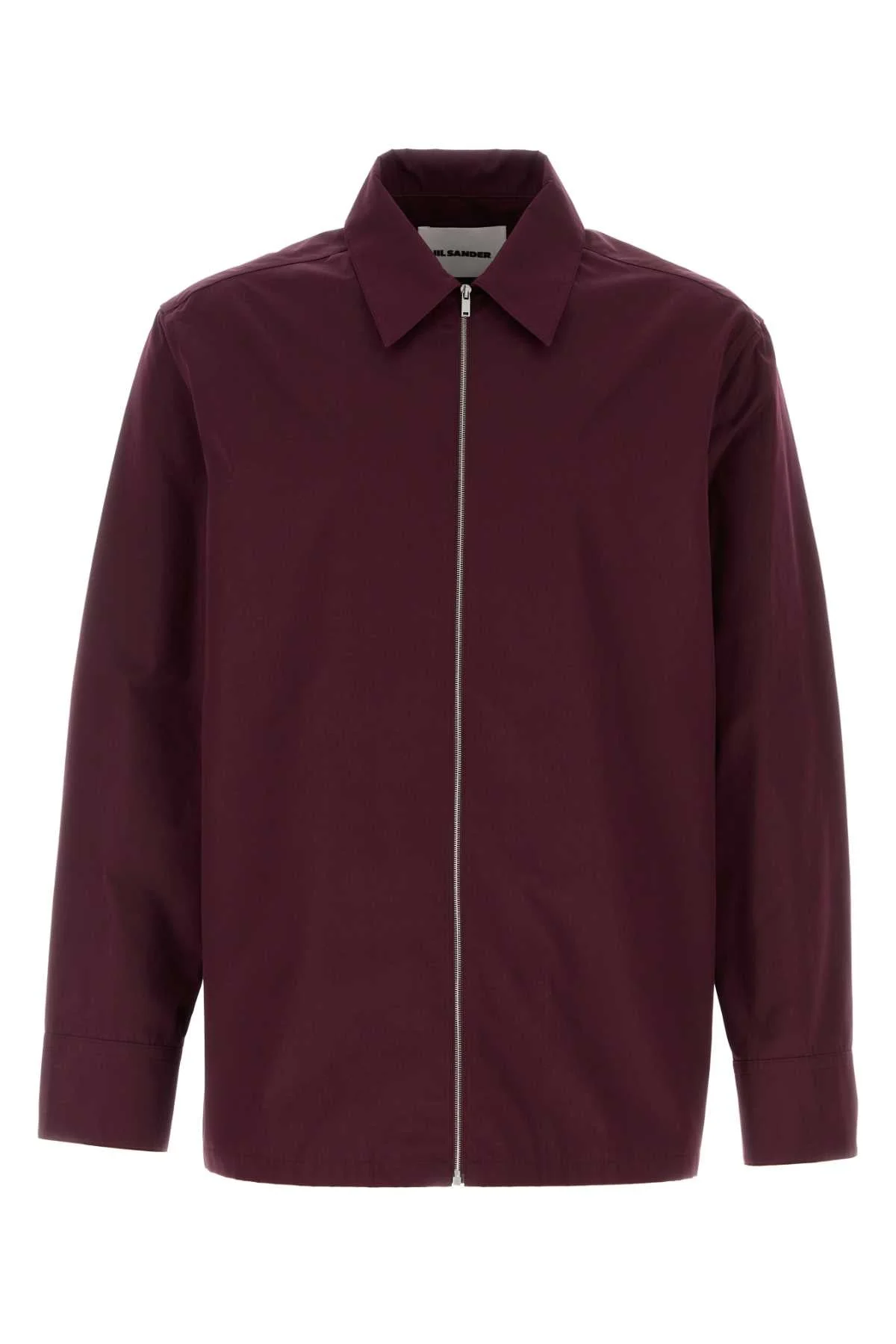 Jil Sander Men Grape Poplin Shirt - 1