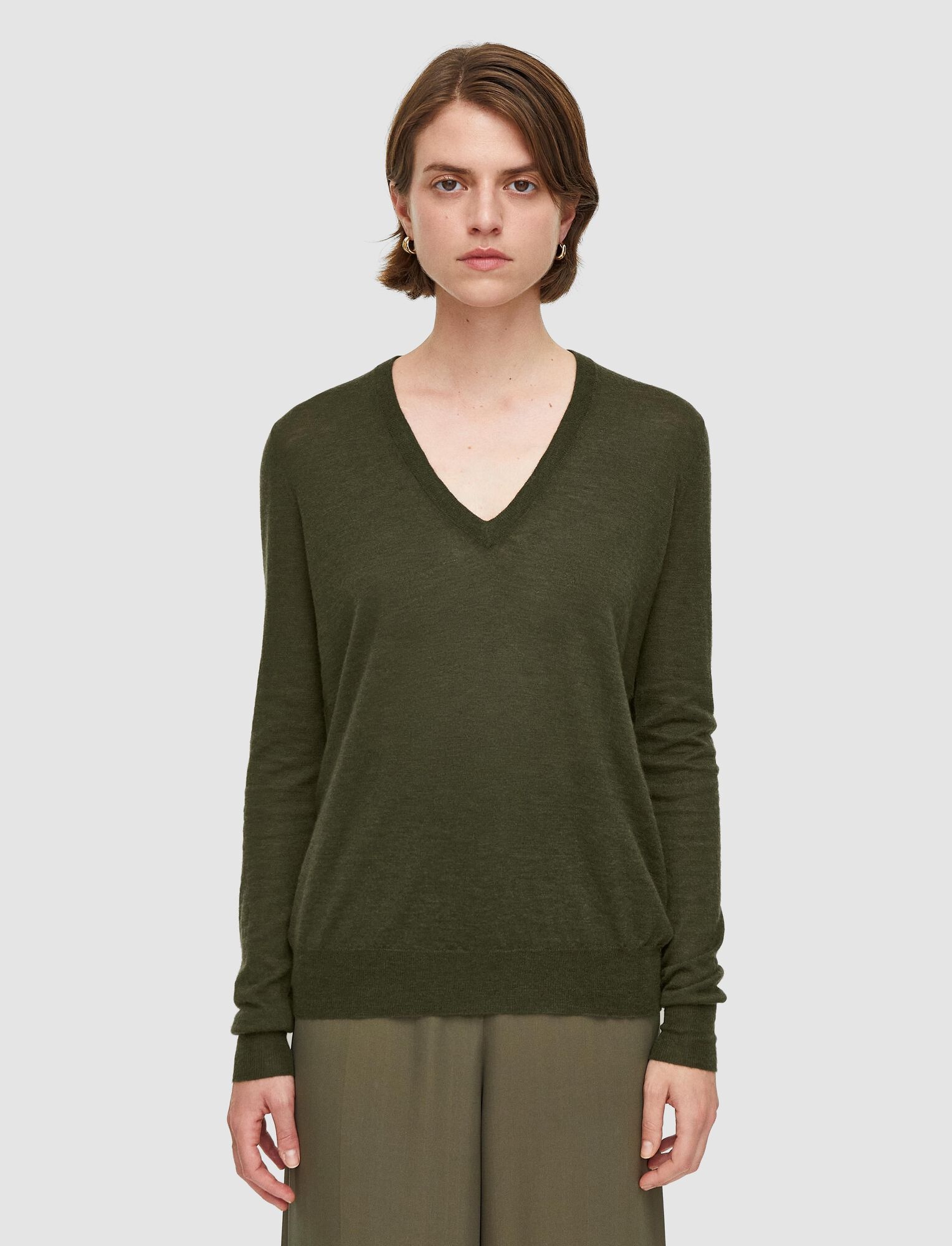 Cashair V Neck Jumper - 3